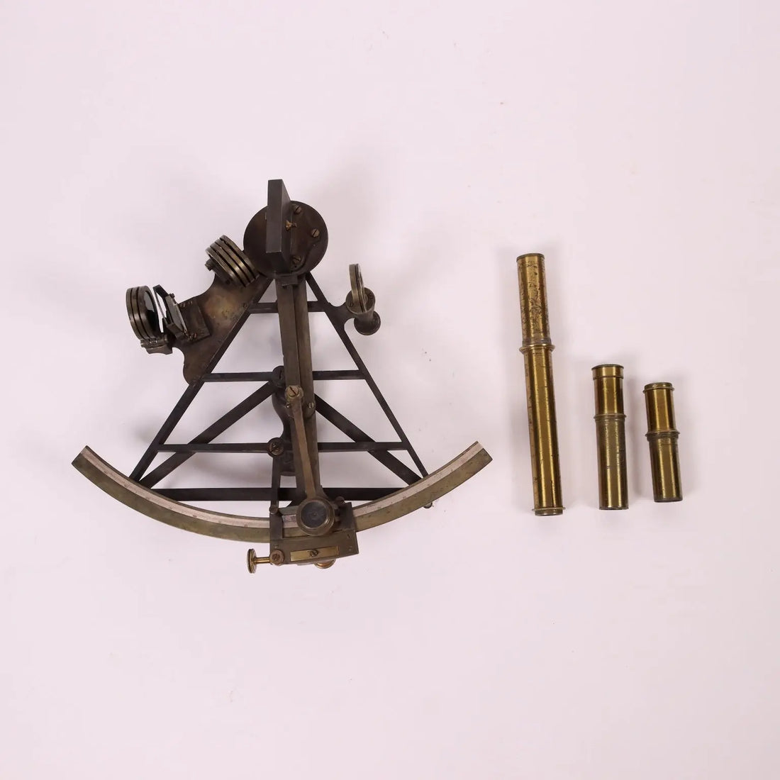 Brass and Mahogany Sextant England 19th Century | Antiques | Fancy Goods