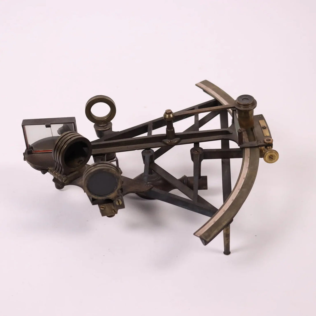 Brass and Mahogany Sextant England 19th Century | Antiques | Fancy Goods