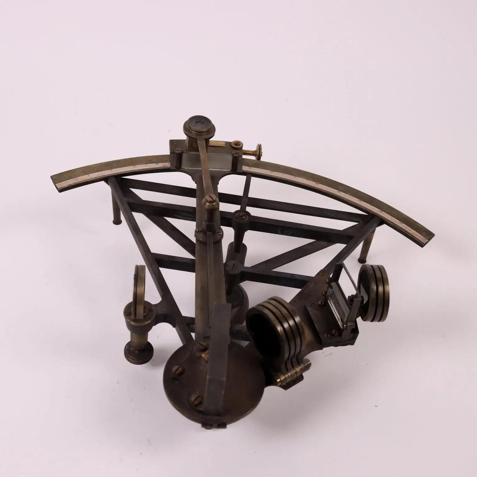 Brass and Mahogany Sextant England 19th Century | Antiques | Fancy Goods