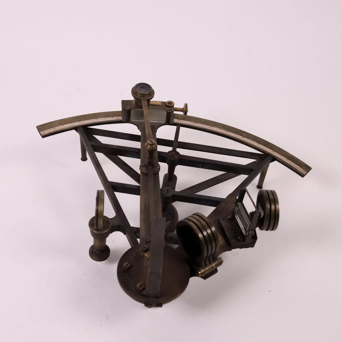 Brass and Mahogany Sextant England 19th Century | Antiques | Fancy Goods