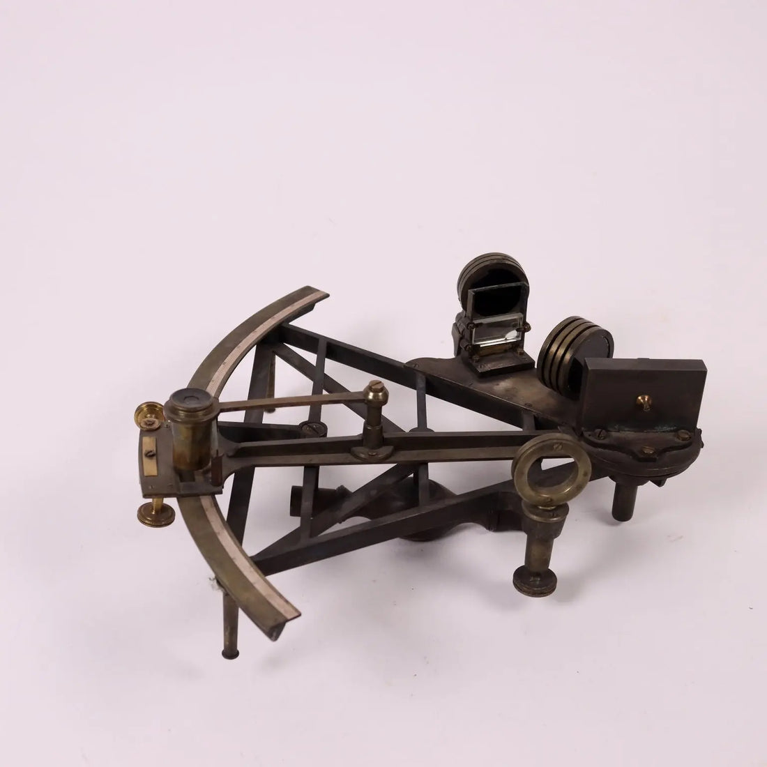 Brass and Mahogany Sextant England 19th Century | Antiques | Fancy Goods