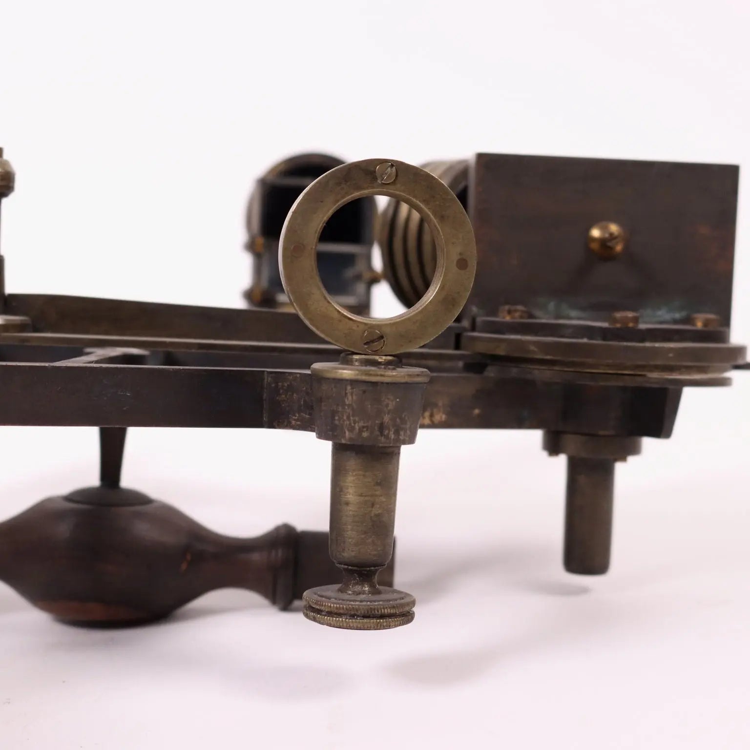 Brass and Mahogany Sextant England 19th Century | Antiques | Fancy Goods