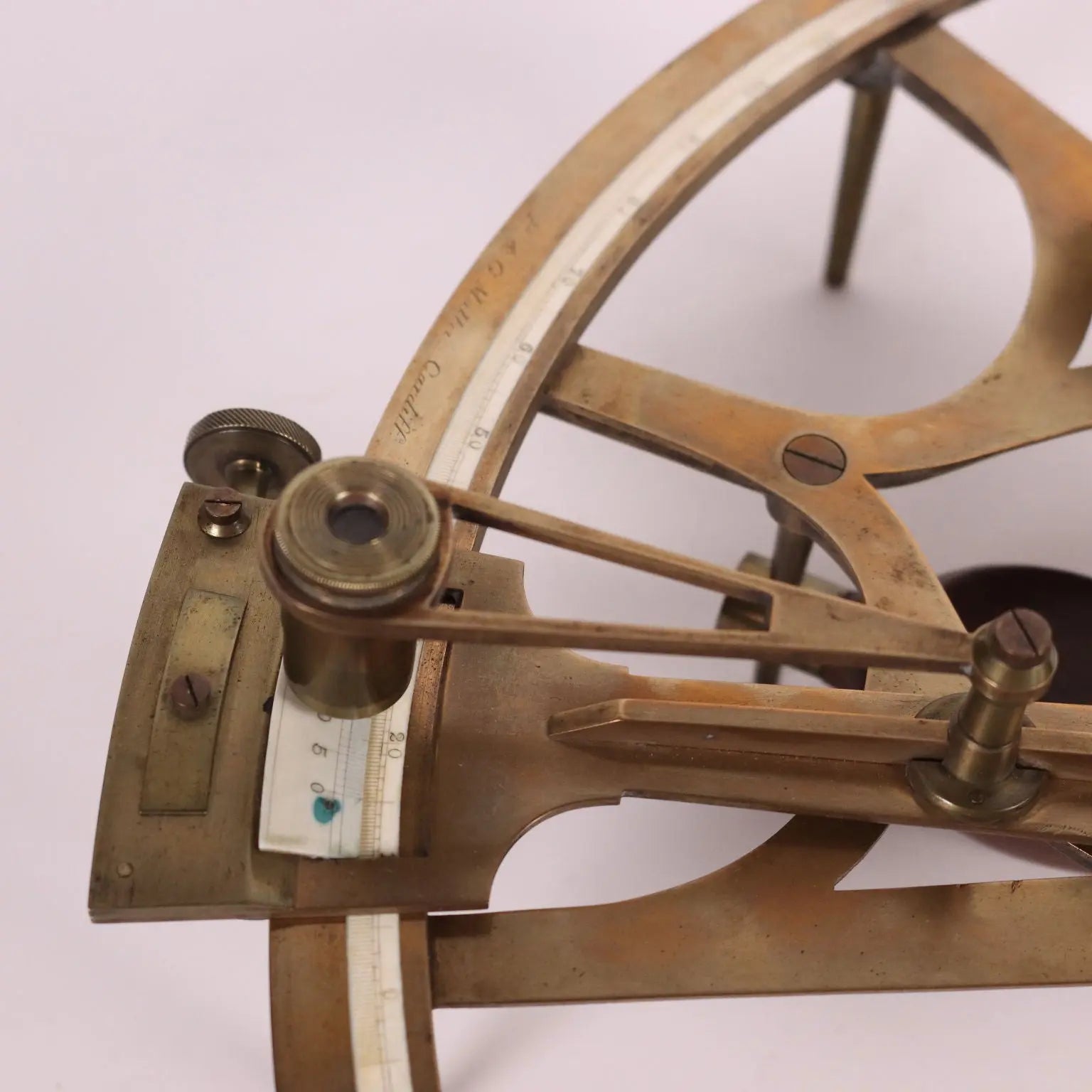 Brass Sextant England 19th Century - V | Antiques | Fancy Goods