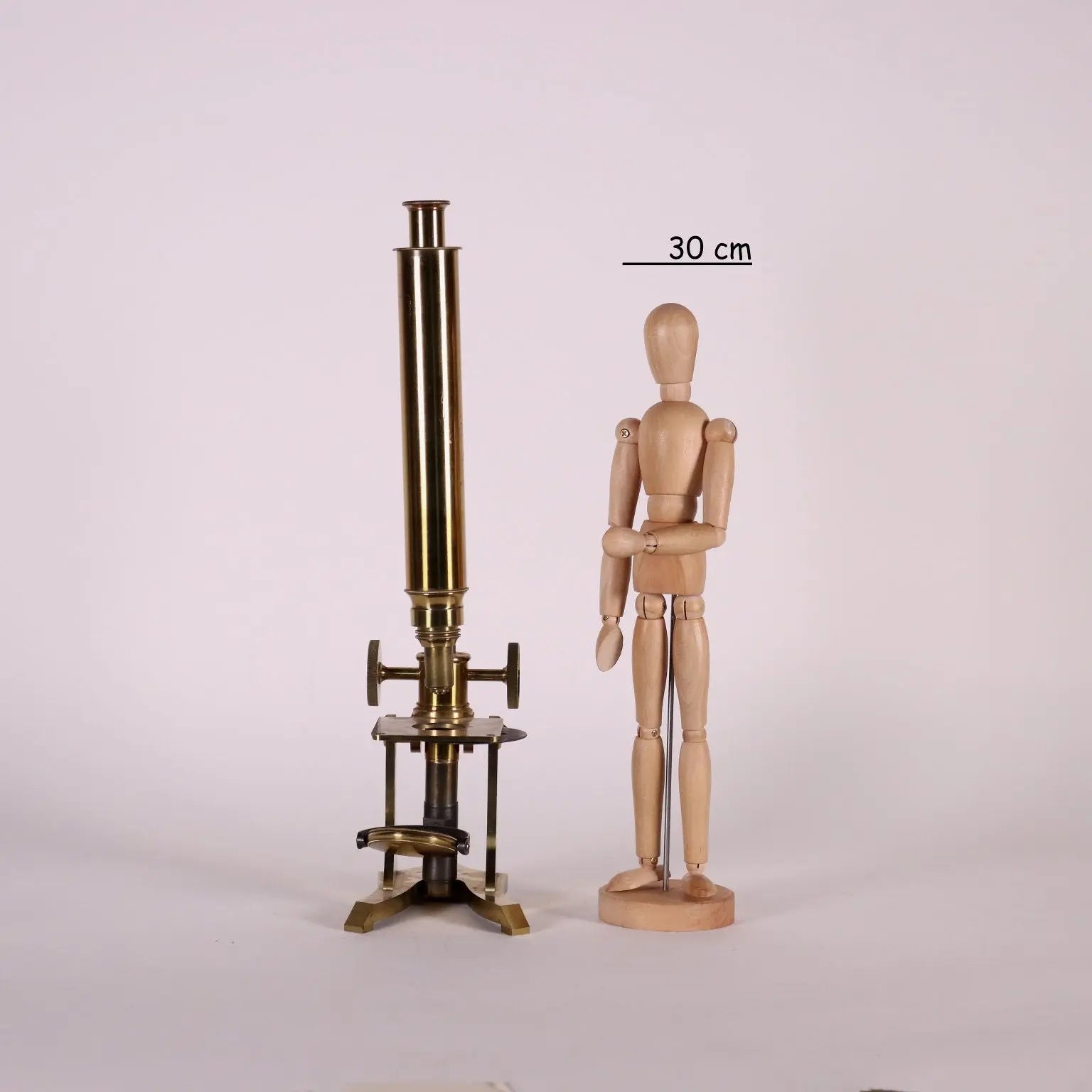Brass Microscope England 19th Century - “F. W. Morgan Optician Manchester” | Antiques | Fancy Goods