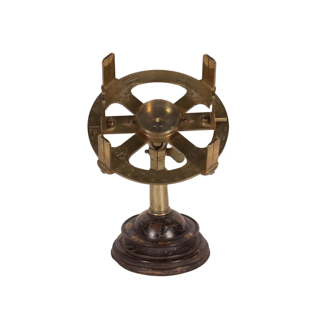Theodolite Brass Paris France Second Half 18th Century - Baradelle a Paris | Antiques | Fancy Goods