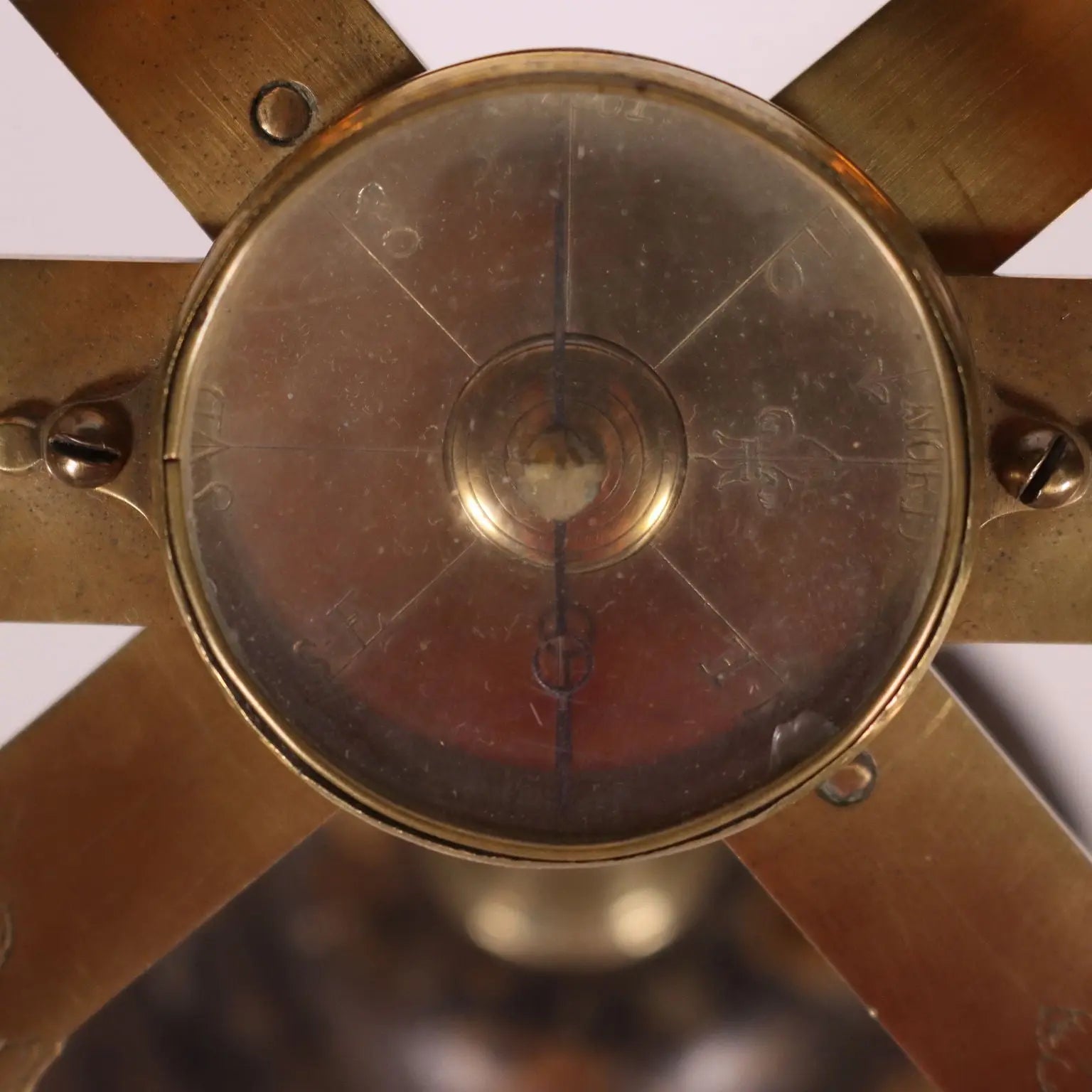 Theodolite Brass Paris France Second Half 18th Century - Baradelle a Paris | Antiques | Fancy Goods