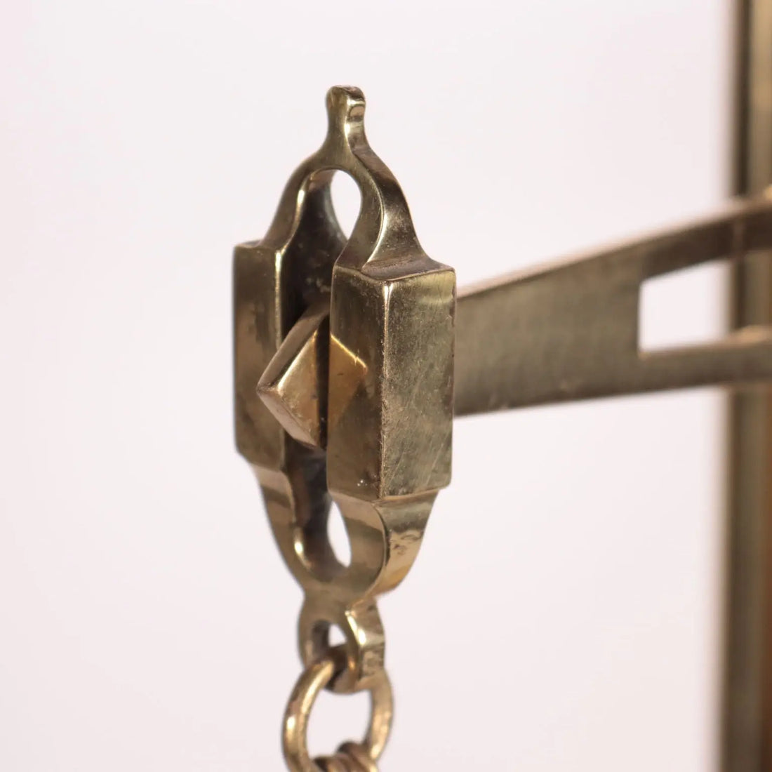 Doyle & Son London Borough Brass Victorian Scale 19th Century - Banker's Scale | Antiques | Fancy Goods