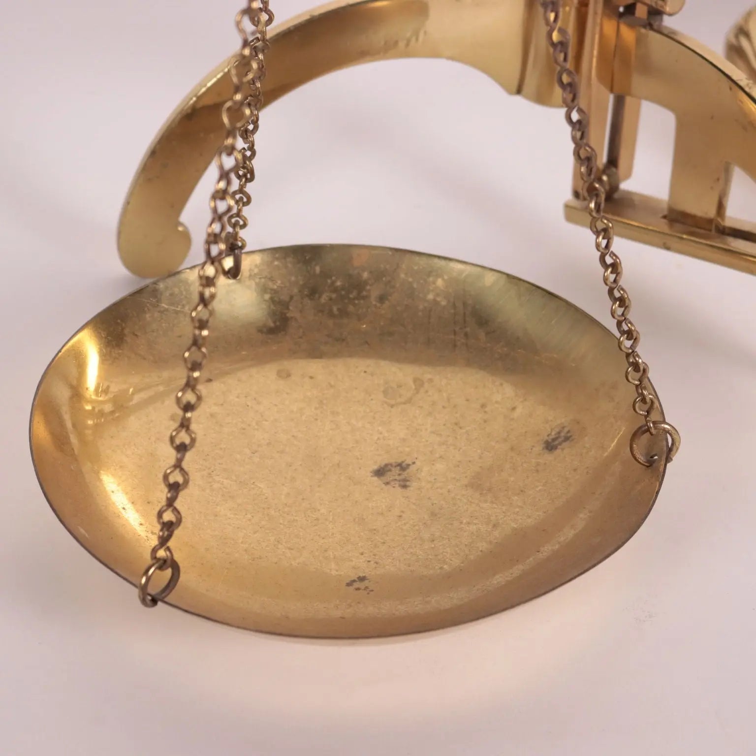 Doyle & Son London Borough Brass Victorian Scale 19th Century - Banker's Scale | Antiques | Fancy Goods