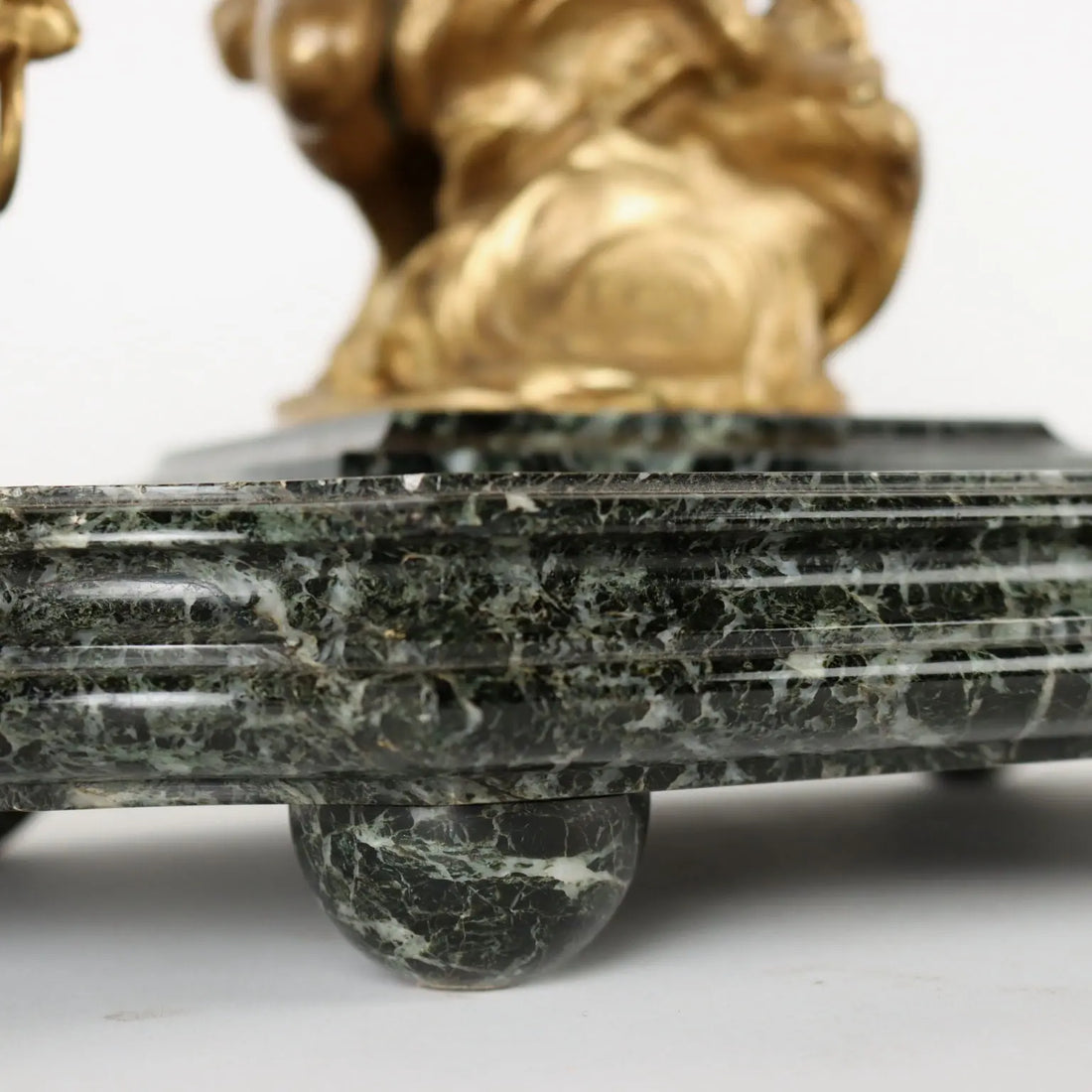 Inkwell by Jean-Marie Pigalle Bronze Marble France XIX Century | Antiques | Fancy Goods