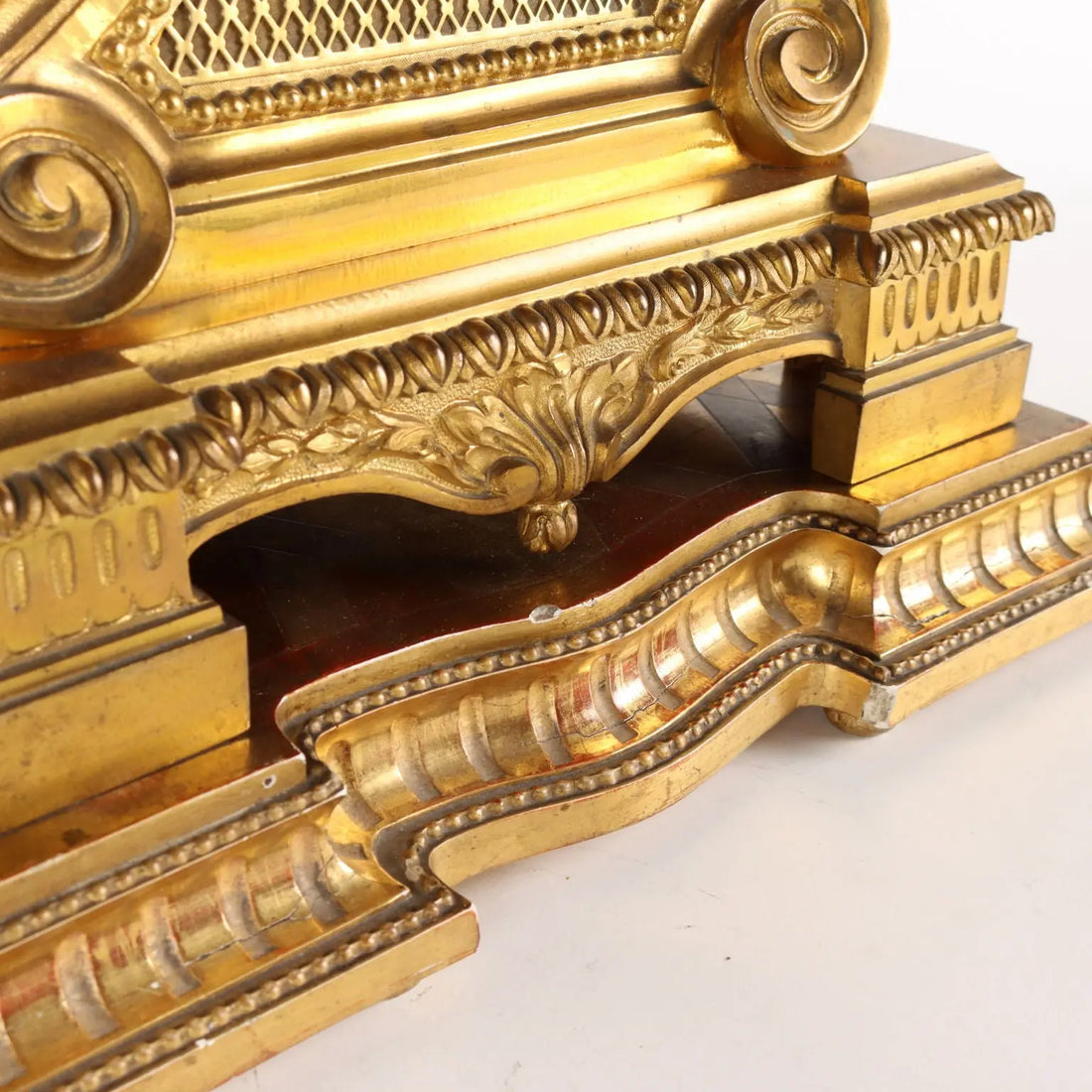 Triptych Clock G. Philippe Bronze France XIX Century | Antiques | Fancy Goods