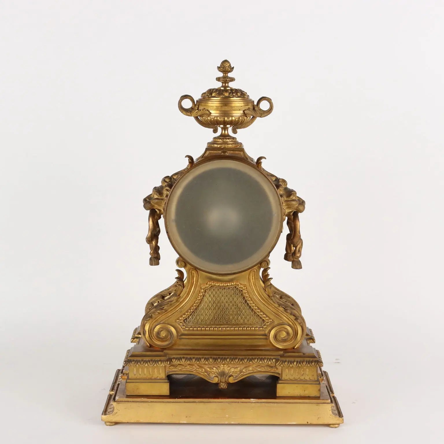 Triptych Clock G. Philippe Bronze France XIX Century | Antiques | Fancy Goods