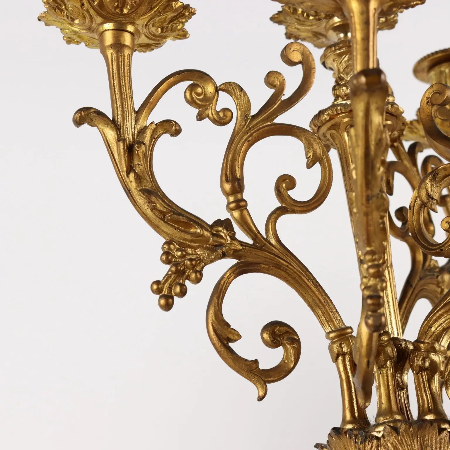 Triptych Clock G. Philippe Bronze France XIX Century | Antiques | Fancy Goods