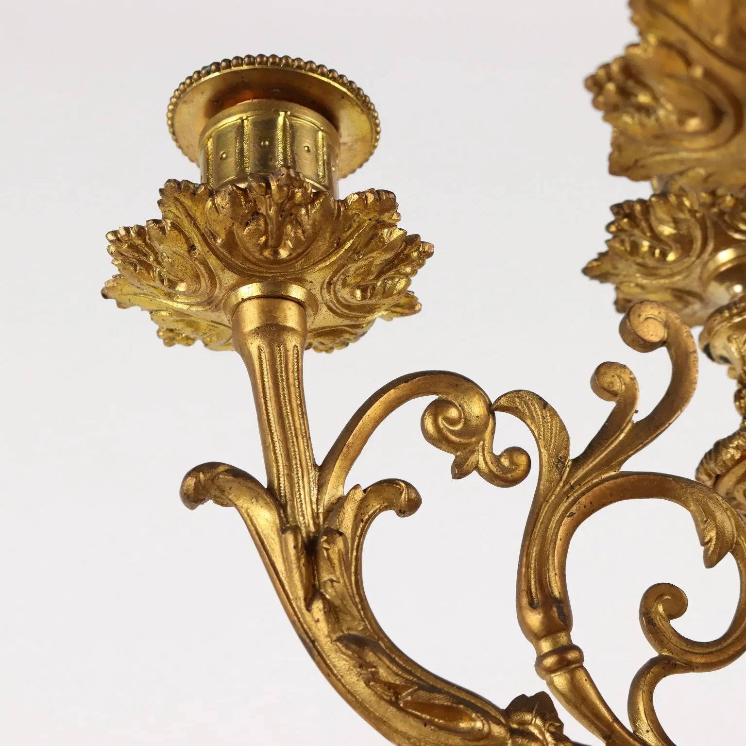 Triptych Clock G. Philippe Bronze France XIX Century | Antiques | Fancy Goods