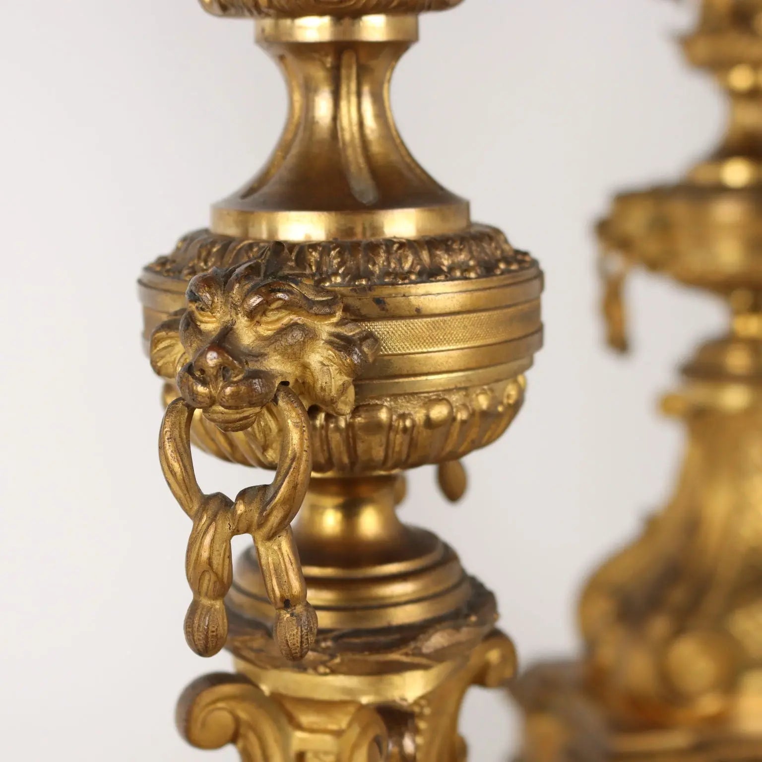 Triptych Clock G. Philippe Bronze France XIX Century | Antiques | Fancy Goods