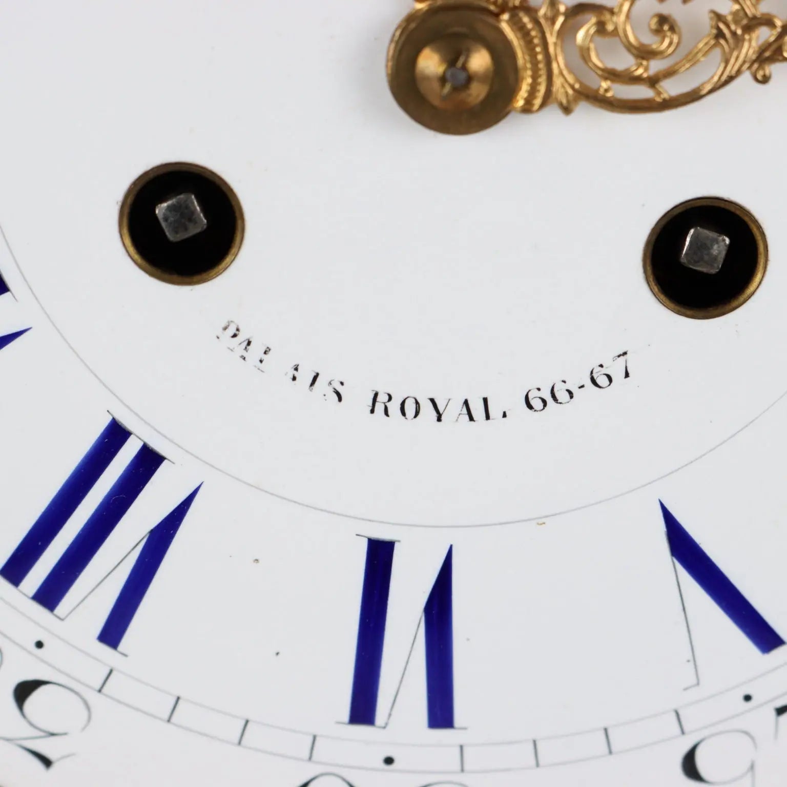 Triptych Clock G. Philippe Bronze France XIX Century | Antiques | Fancy Goods