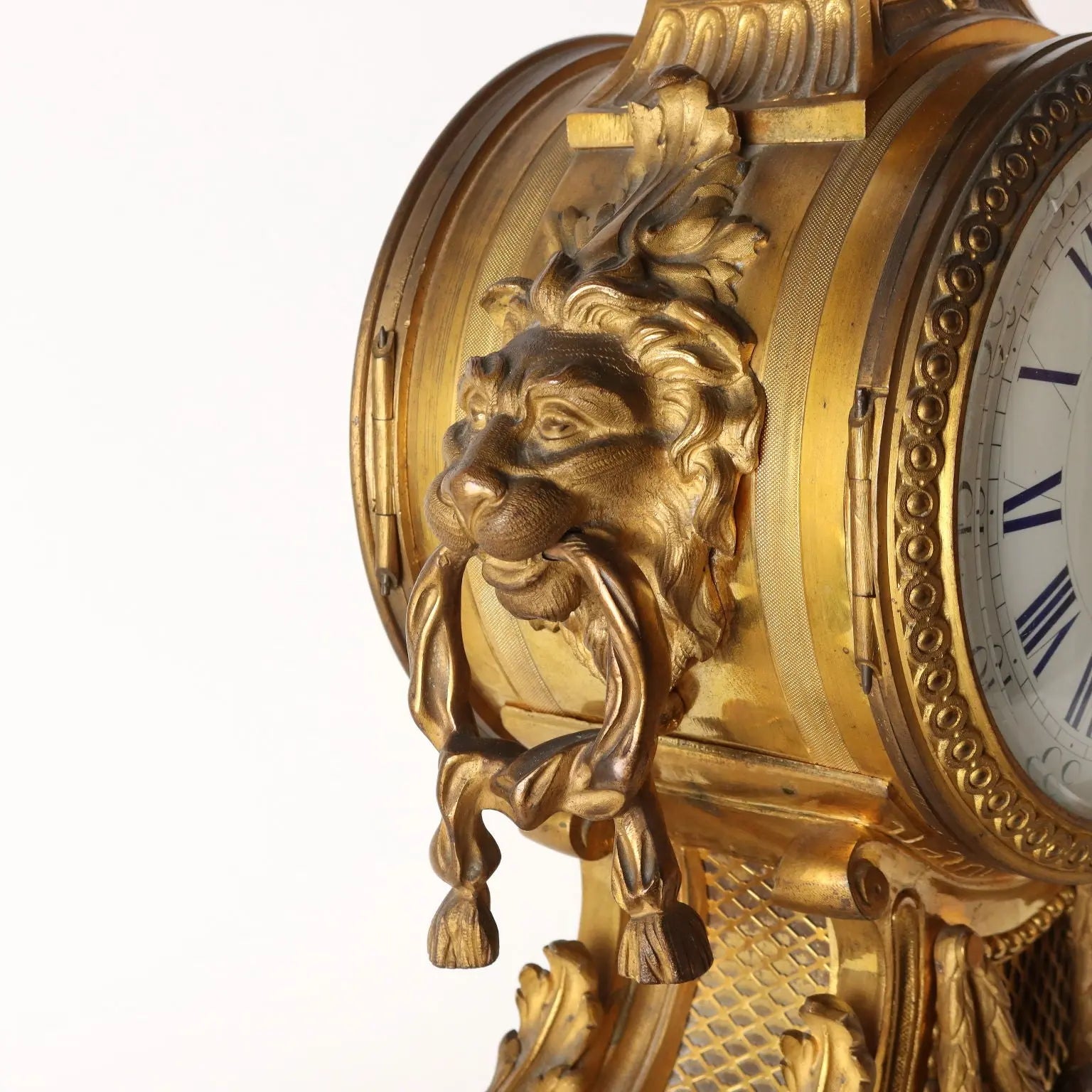 Triptych Clock G. Philippe Bronze France XIX Century | Antiques | Fancy Goods