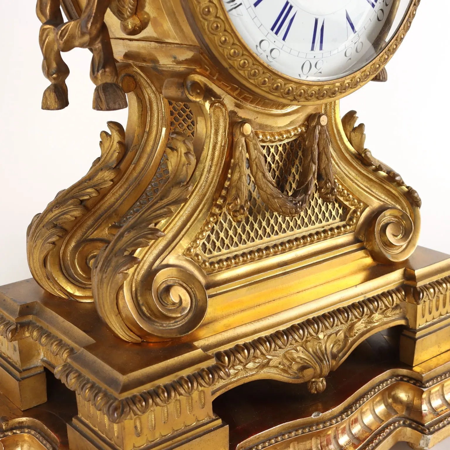 Triptych Clock G. Philippe Bronze France XIX Century | Antiques | Fancy Goods