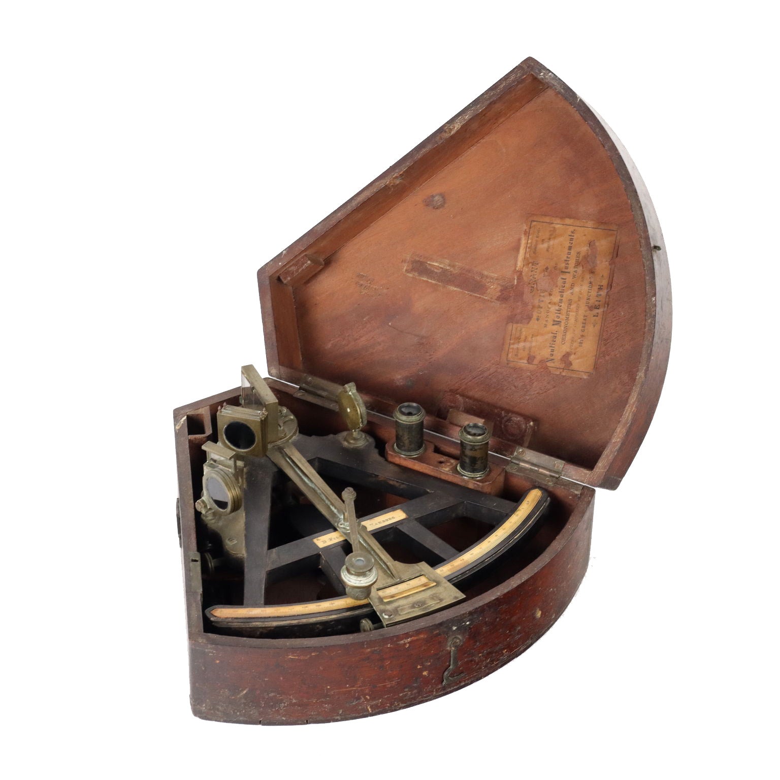 D. Filby Sextant Ebony Germany XIX Century - Hamburg 1837 - 1862 | Antiques  Fancy Goods