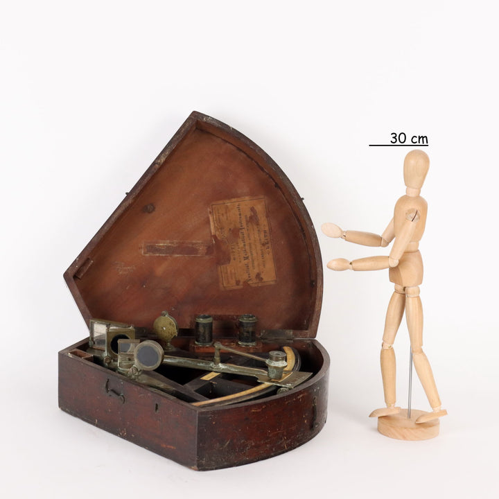 D. Filby Sextant Ebony Germany XIX Century - Hamburg 1837 - 1862 | Antiques  Fancy Goods