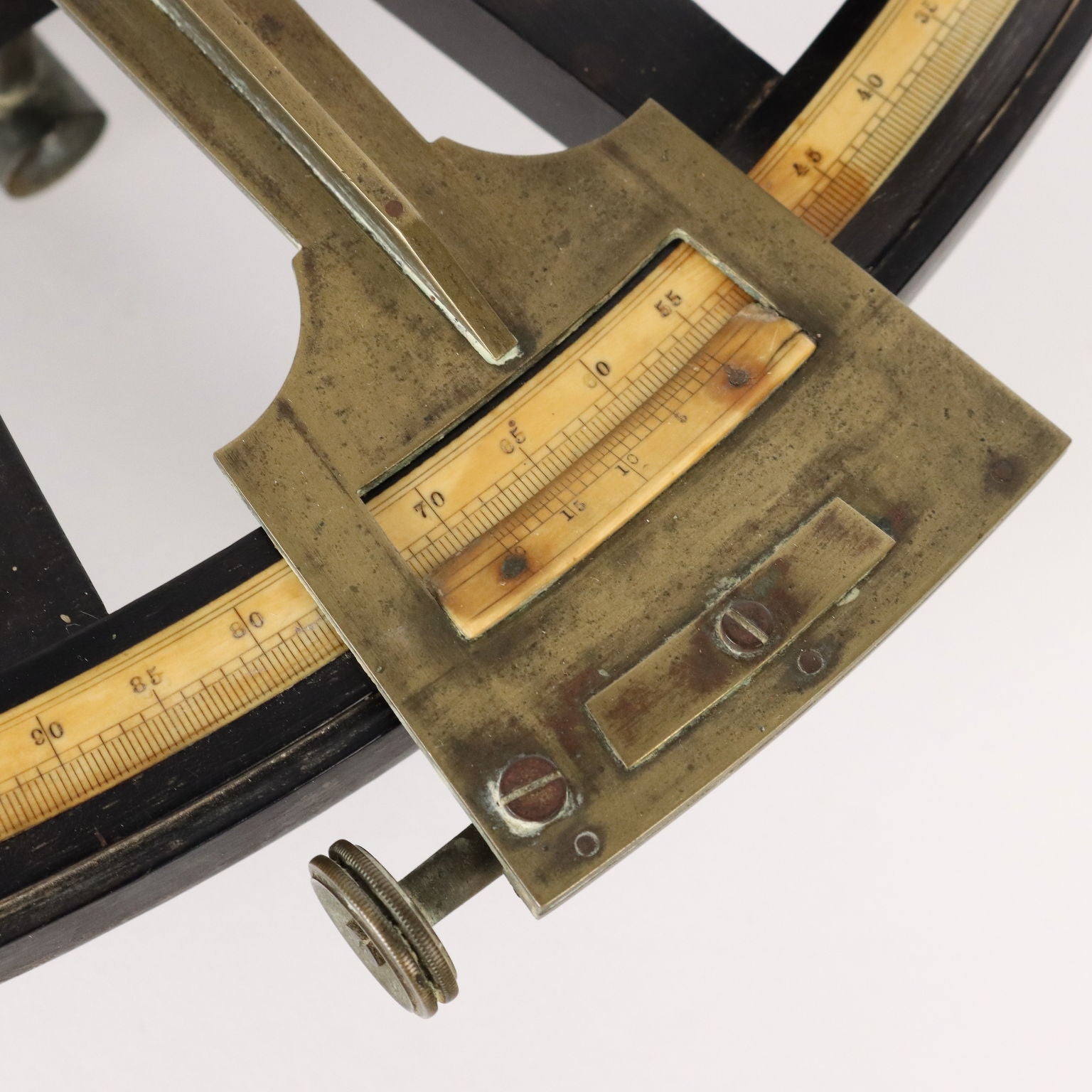 D. Filby Sextant Ebony Germany XIX Century - Hamburg 1837 - 1862 | Antiques  Fancy Goods