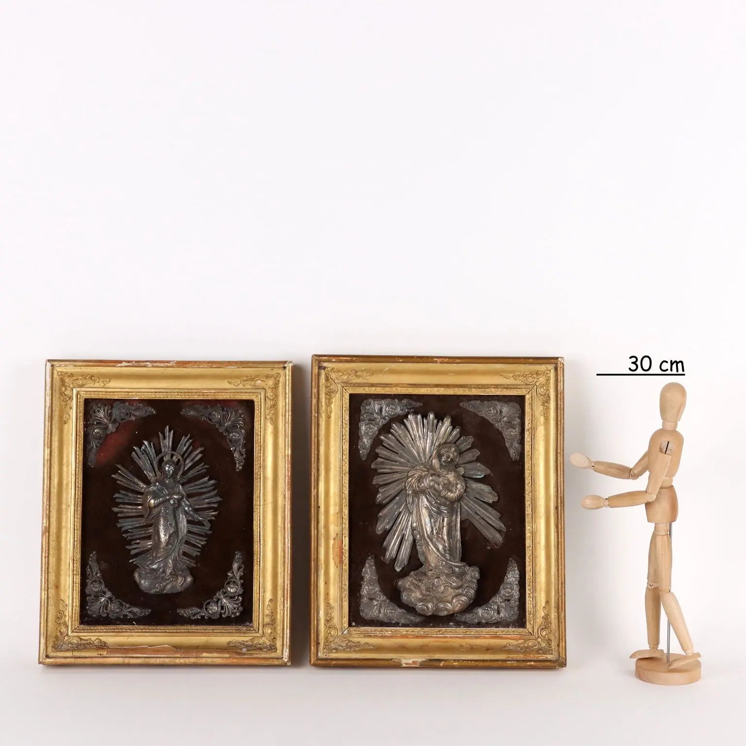 Pair of Silver Plaques - Italy XIX Century | Antiques | Fancy Goods
