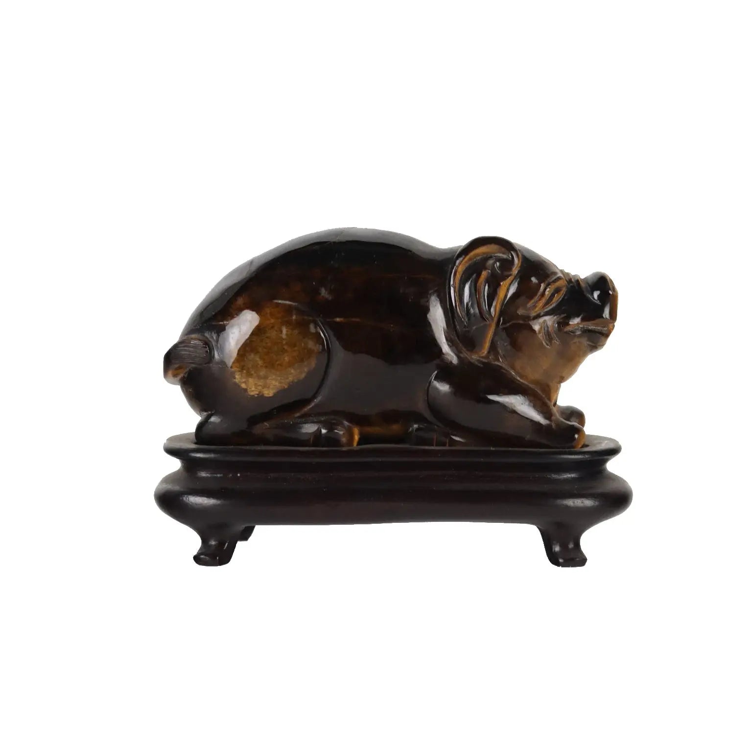 Pig Stone China XX Century | Antiques  Fancy Goods