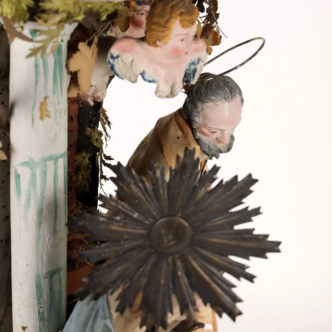 Great Antique Neapolitan Creche Architectural Capriccio '800 | Antiques | Fancy Goods