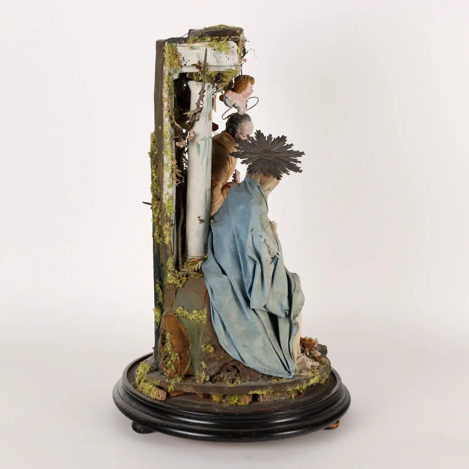 Great Antique Neapolitan Creche Architectural Capriccio '800 | Antiques | Fancy Goods