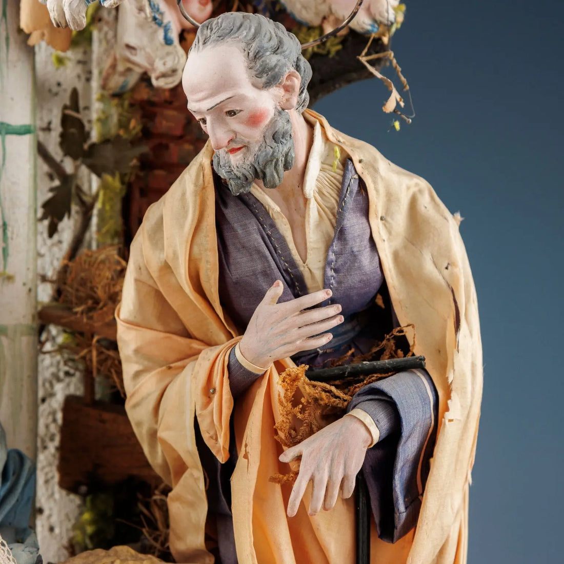 Great Antique Neapolitan Creche Architectural Capriccio '800 | Antiques | Fancy Goods