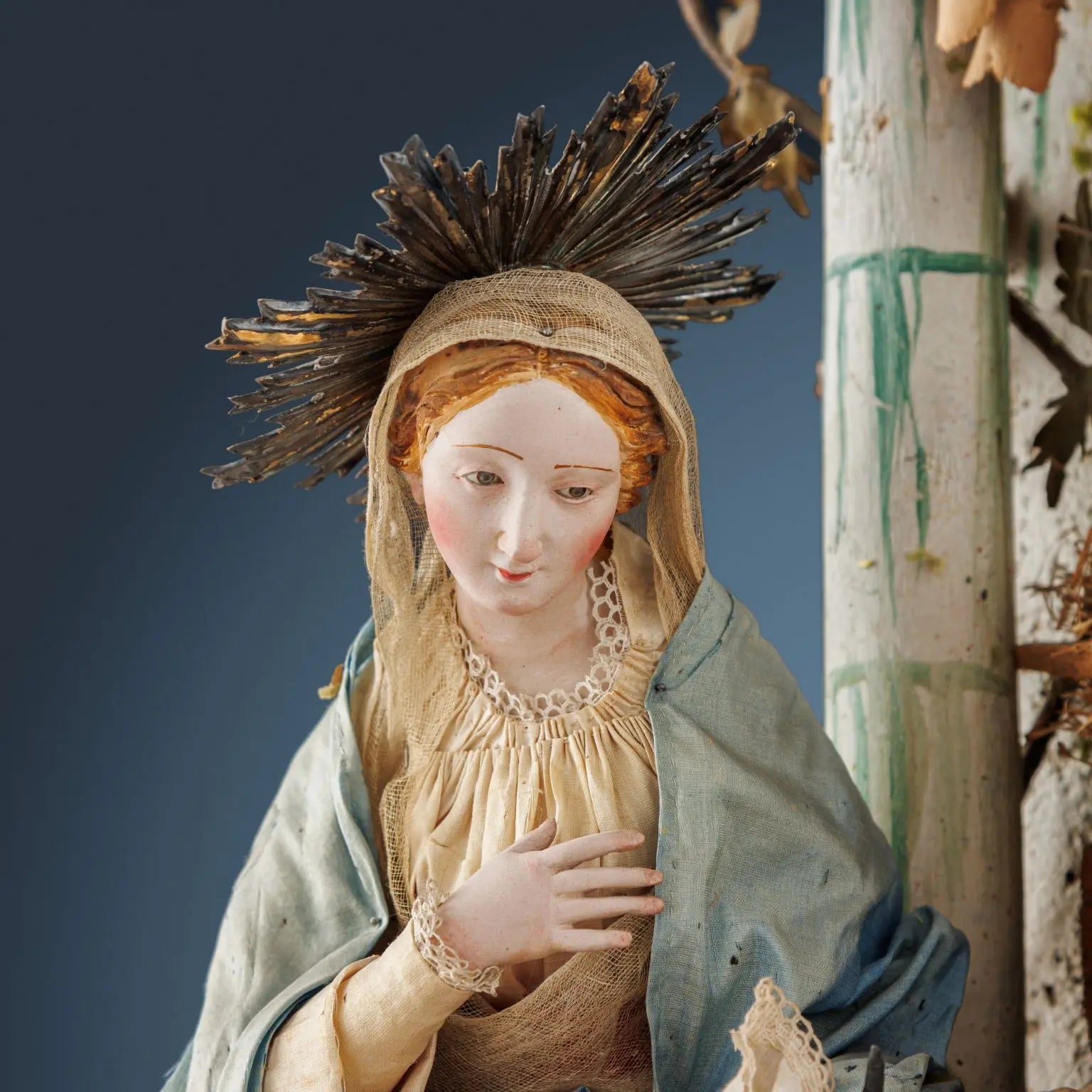 Great Antique Neapolitan Creche Architectural Capriccio '800 | Antiques | Fancy Goods