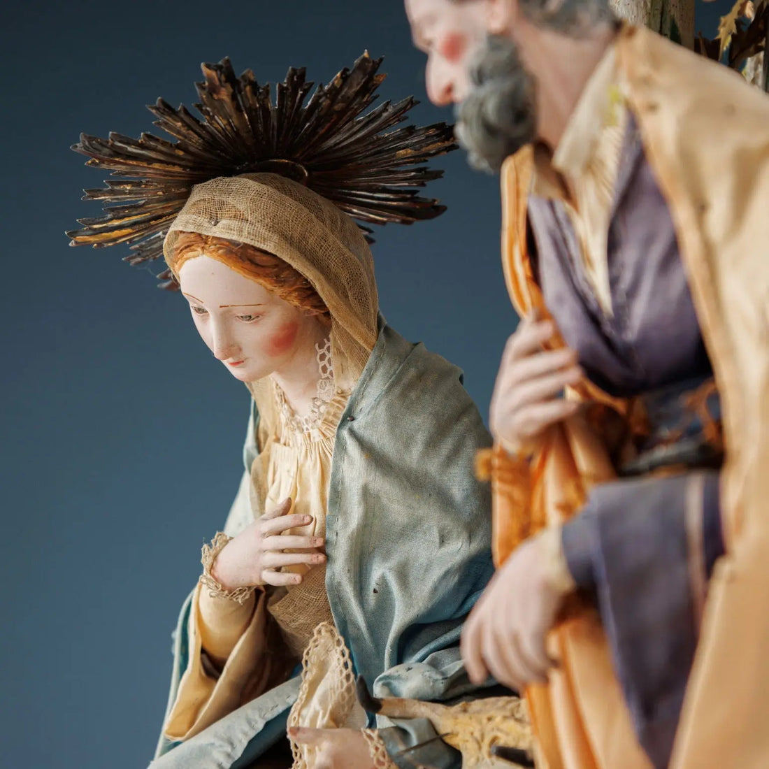 Great Antique Neapolitan Creche Architectural Capriccio '800 | Antiques | Fancy Goods