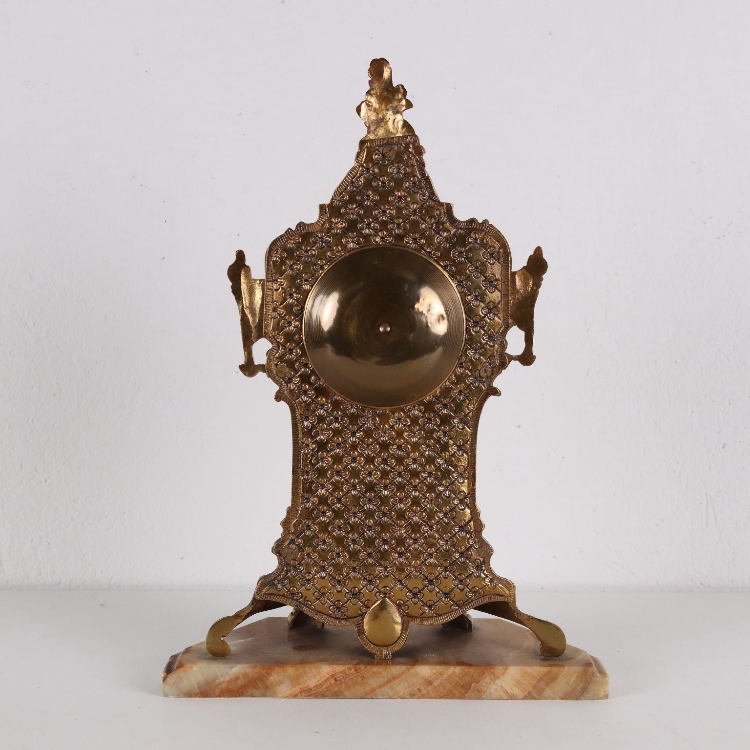 Antique Table Clock Bronze Onyx Europe XX Century - Europe, Mid XX Century ca. | Antiques  Fancy Goods