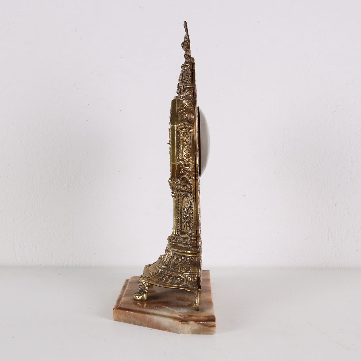 Antique Table Clock Bronze Onyx Europe XX Century - Europe, Mid XX Century ca. | Antiques  Fancy Goods