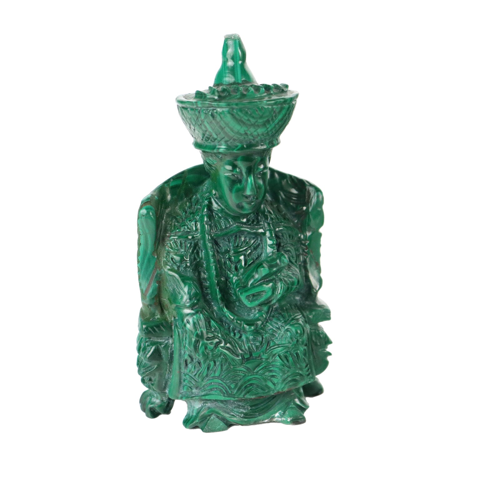 Malachite Sculpture China XX Century | Antiques  Fancy Goods