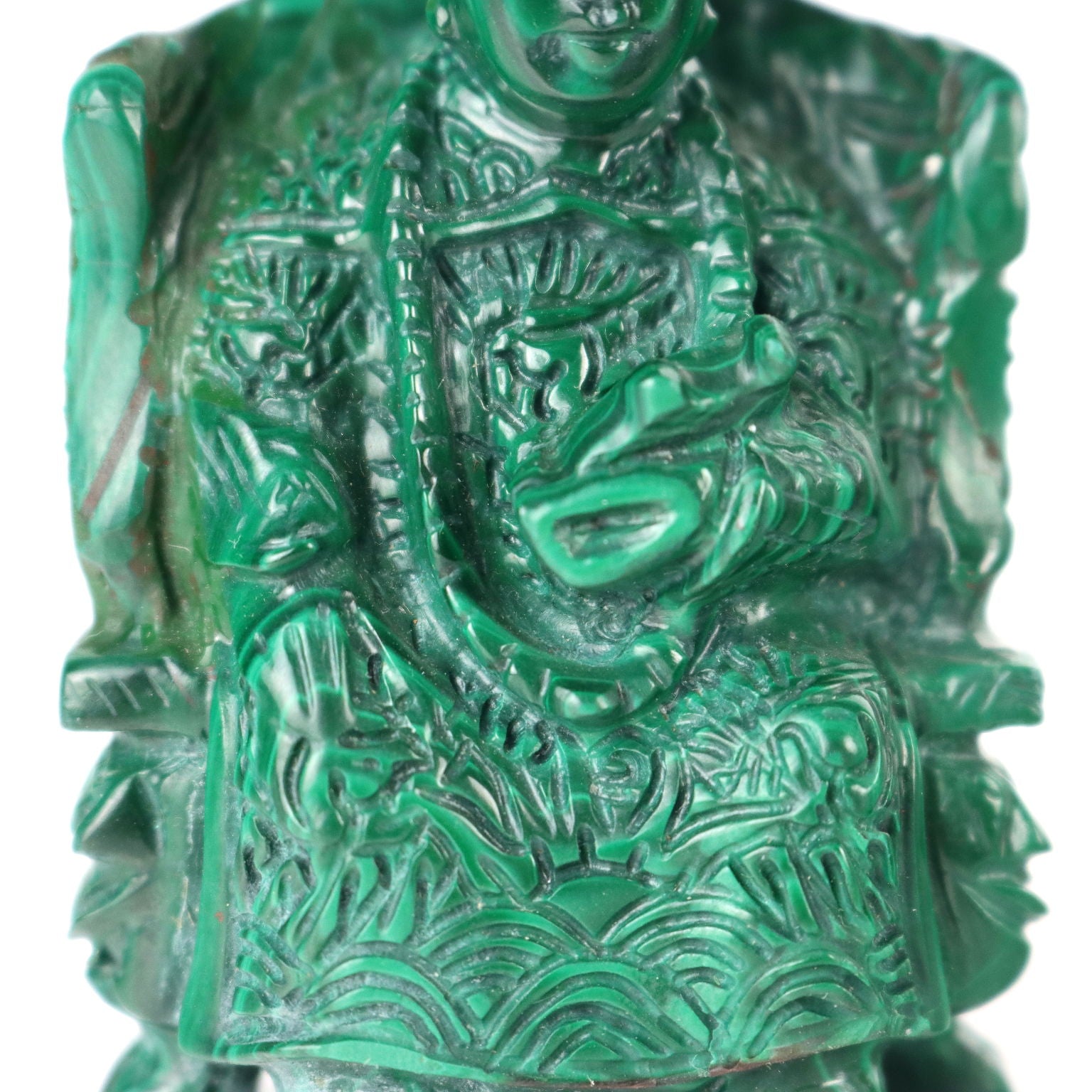 Malachite Sculpture China XX Century | Antiques  Fancy Goods