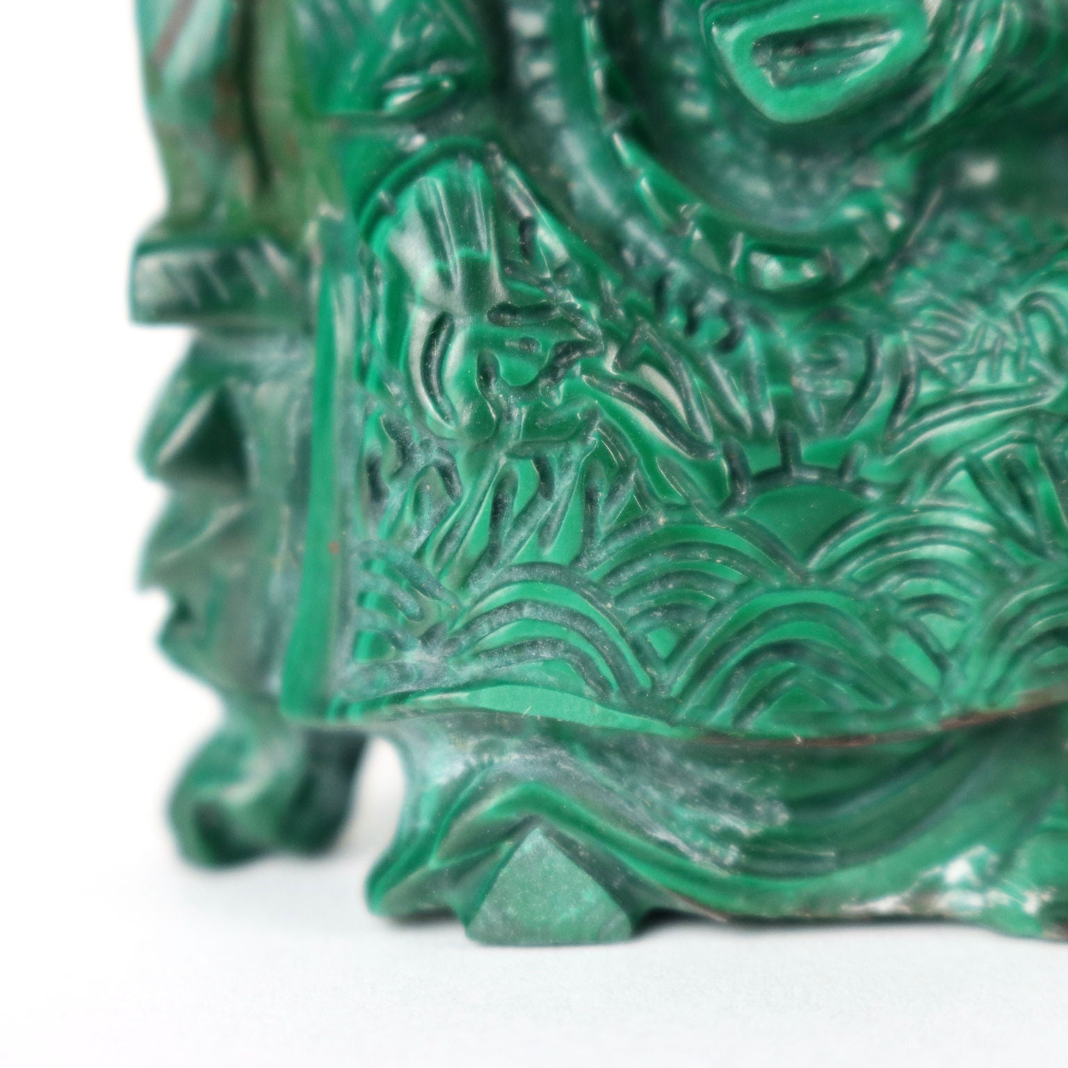 Malachite Sculpture China XX Century | Antiques  Fancy Goods