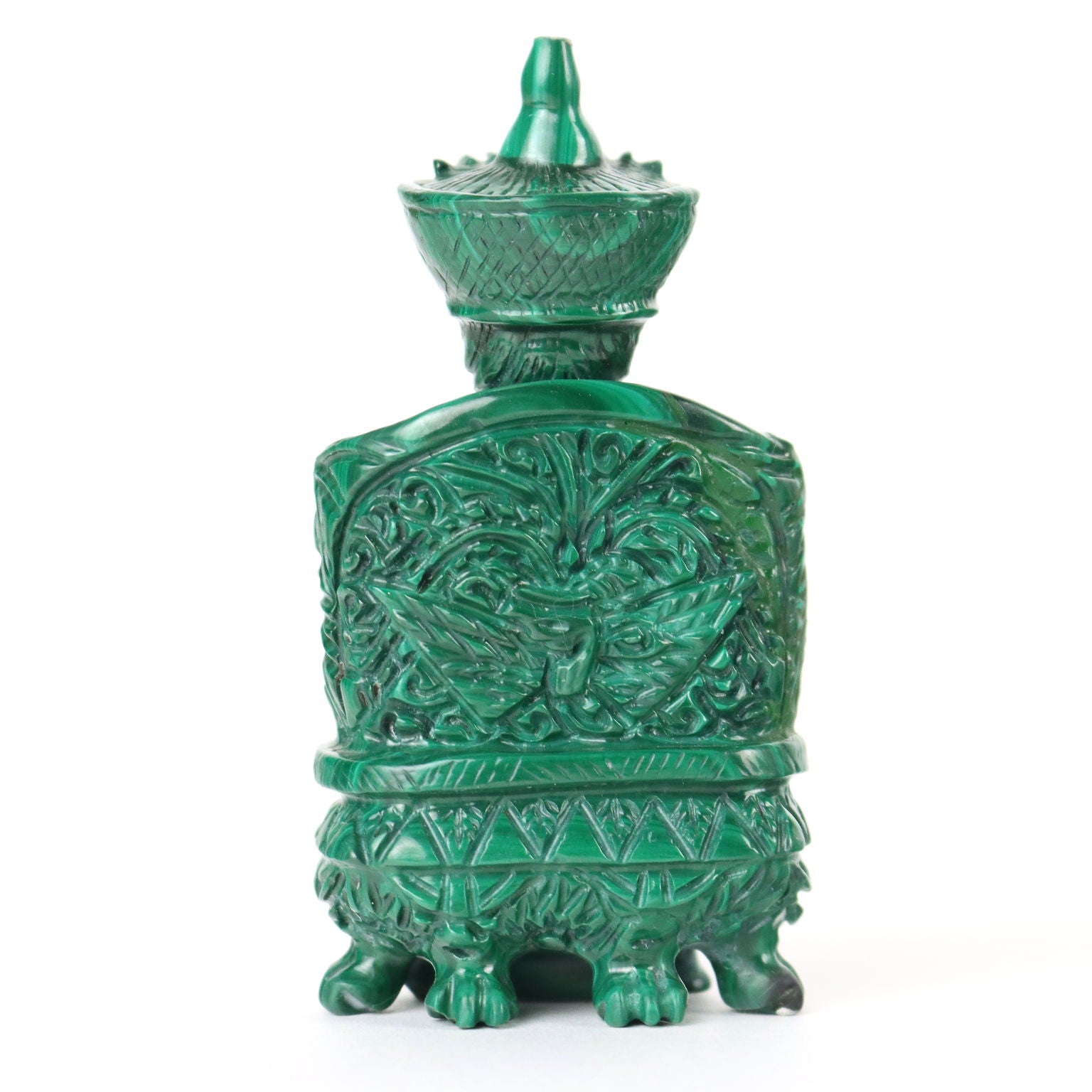Malachite Sculpture China XX Century | Antiques  Fancy Goods