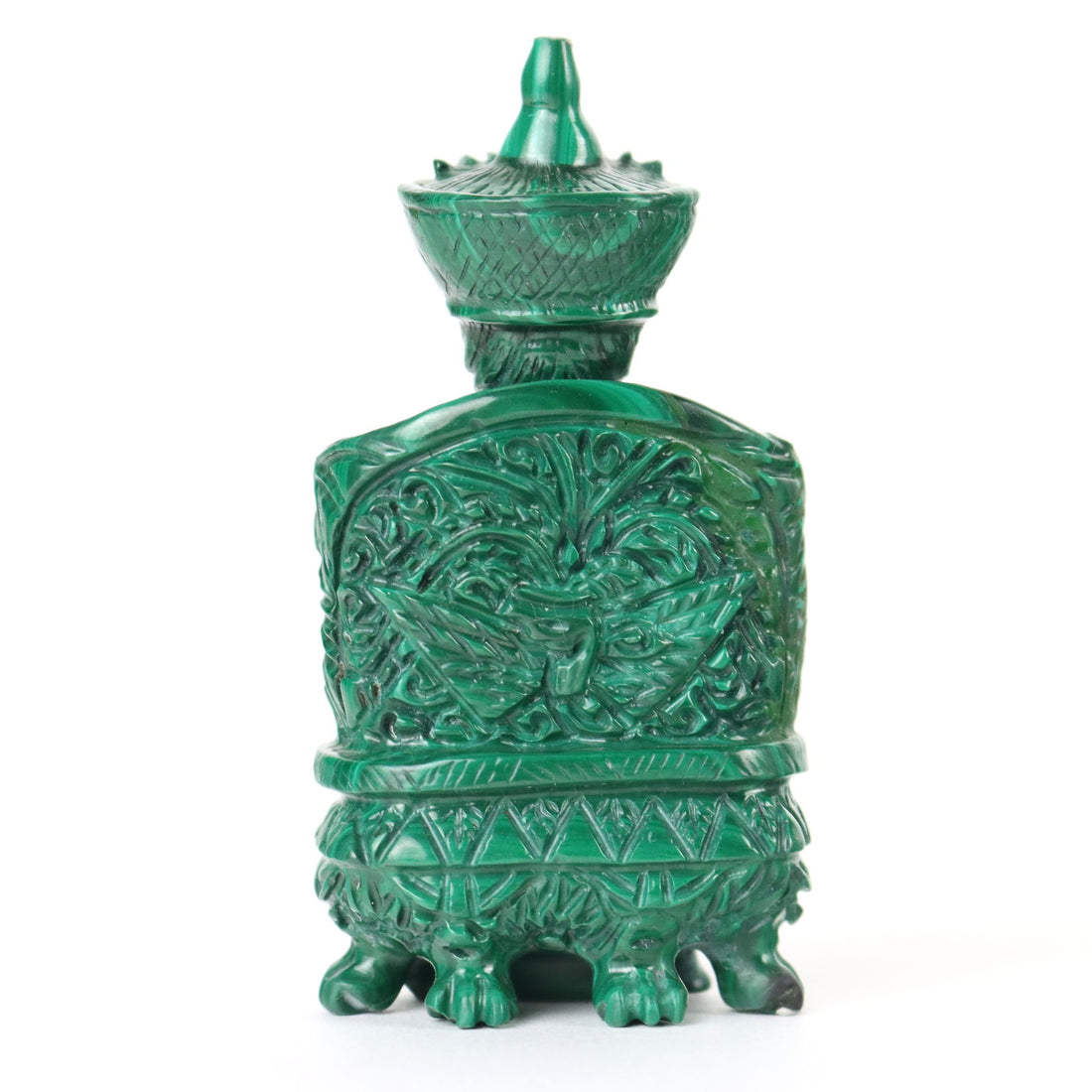 Malachite Sculpture China XX Century | Antiques  Fancy Goods