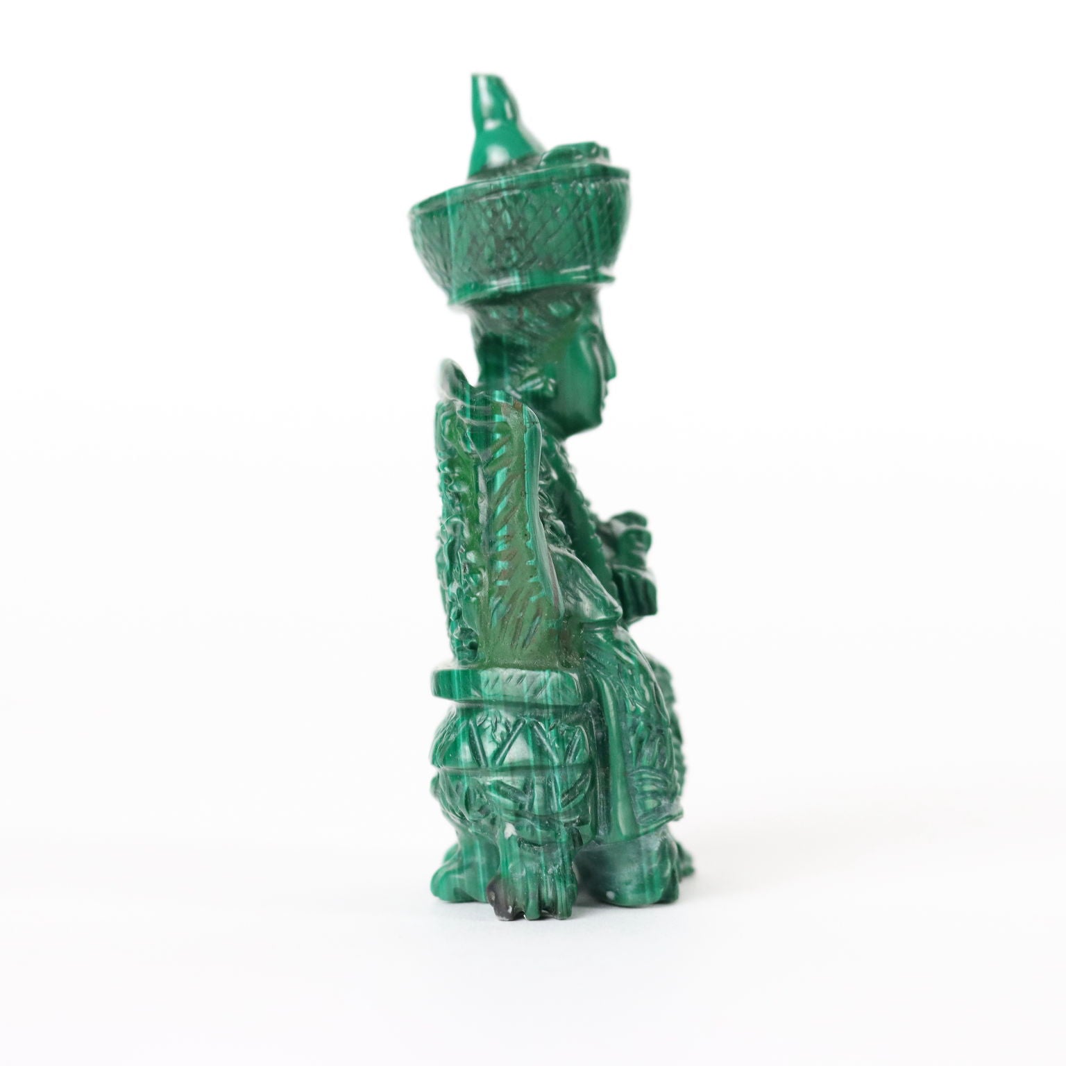 Malachite Sculpture China XX Century | Antiques  Fancy Goods