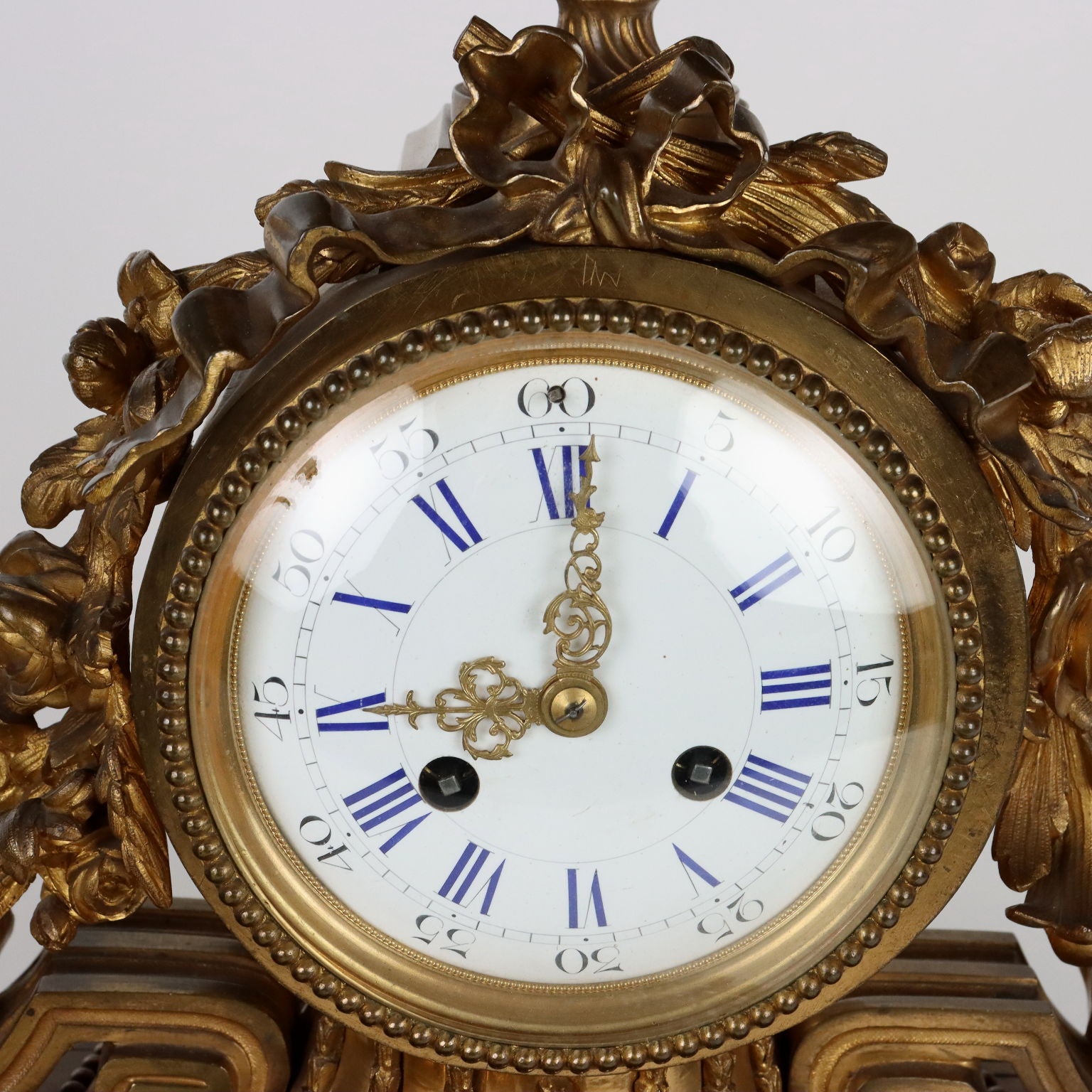 Antique Clock Triptych Bronze France XIX Century - France Second half of the 19th century | Antiques  Fancy Goods