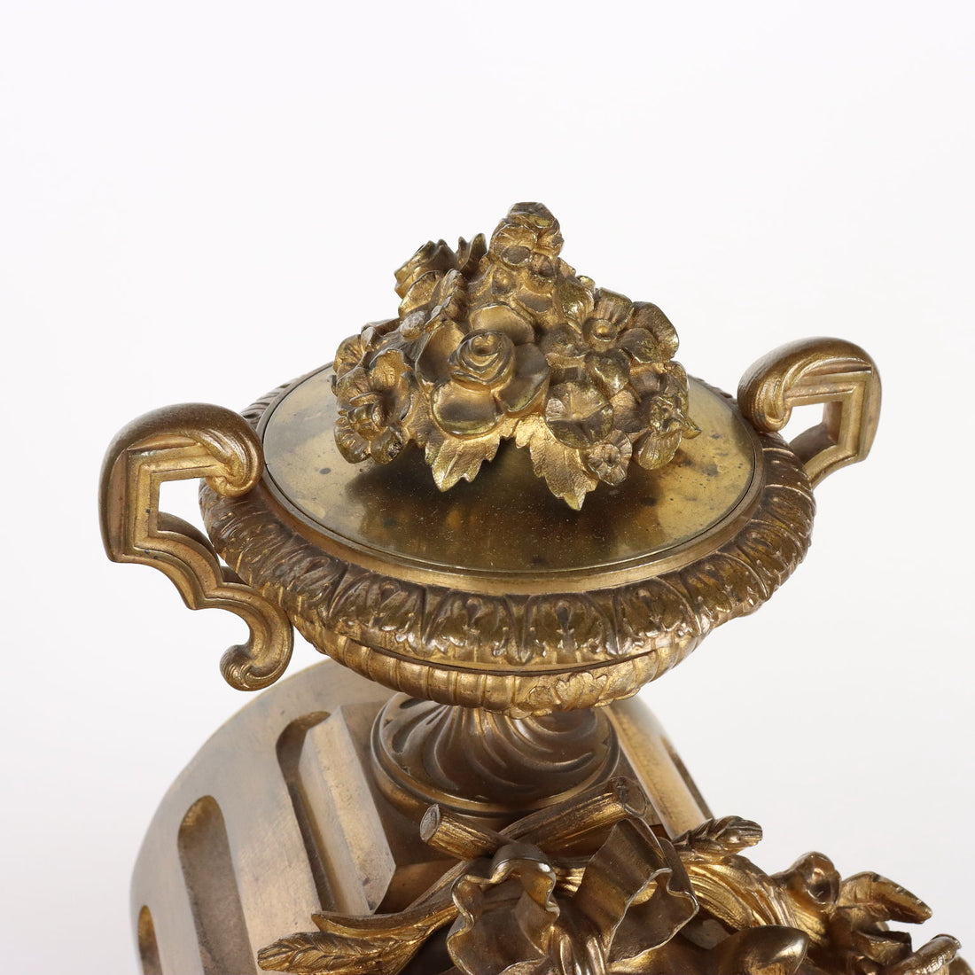 Antique Clock Triptych Bronze France XIX Century - France Second half of the 19th century | Antiques  Fancy Goods