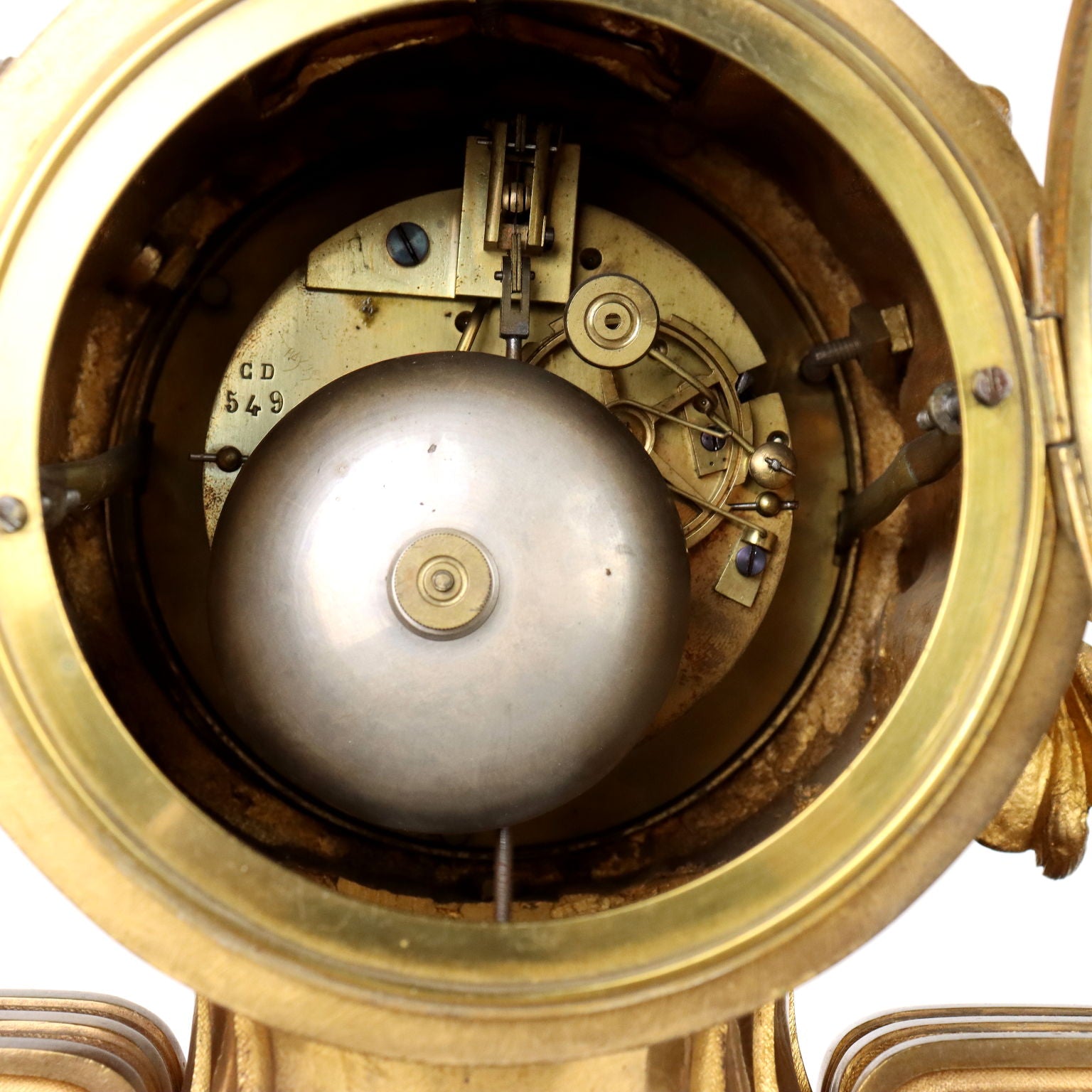 Antique Clock Triptych Bronze France XIX Century - France Second half of the 19th century | Antiques  Fancy Goods