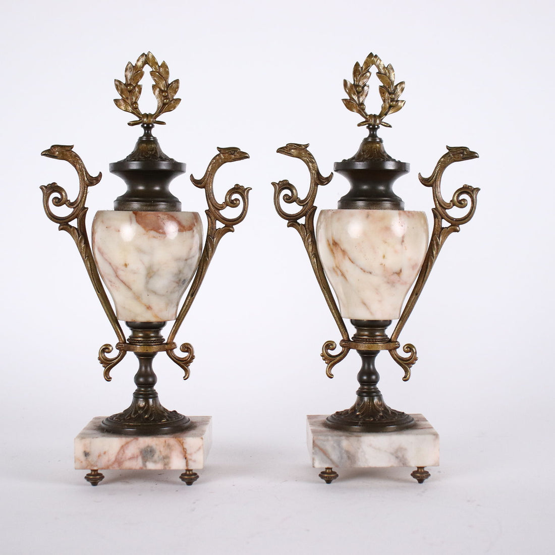 Antique Triptych Marble and Bronze Clock France XIX Century - France Second half of the 19th century | Antiques  Fancy Goods