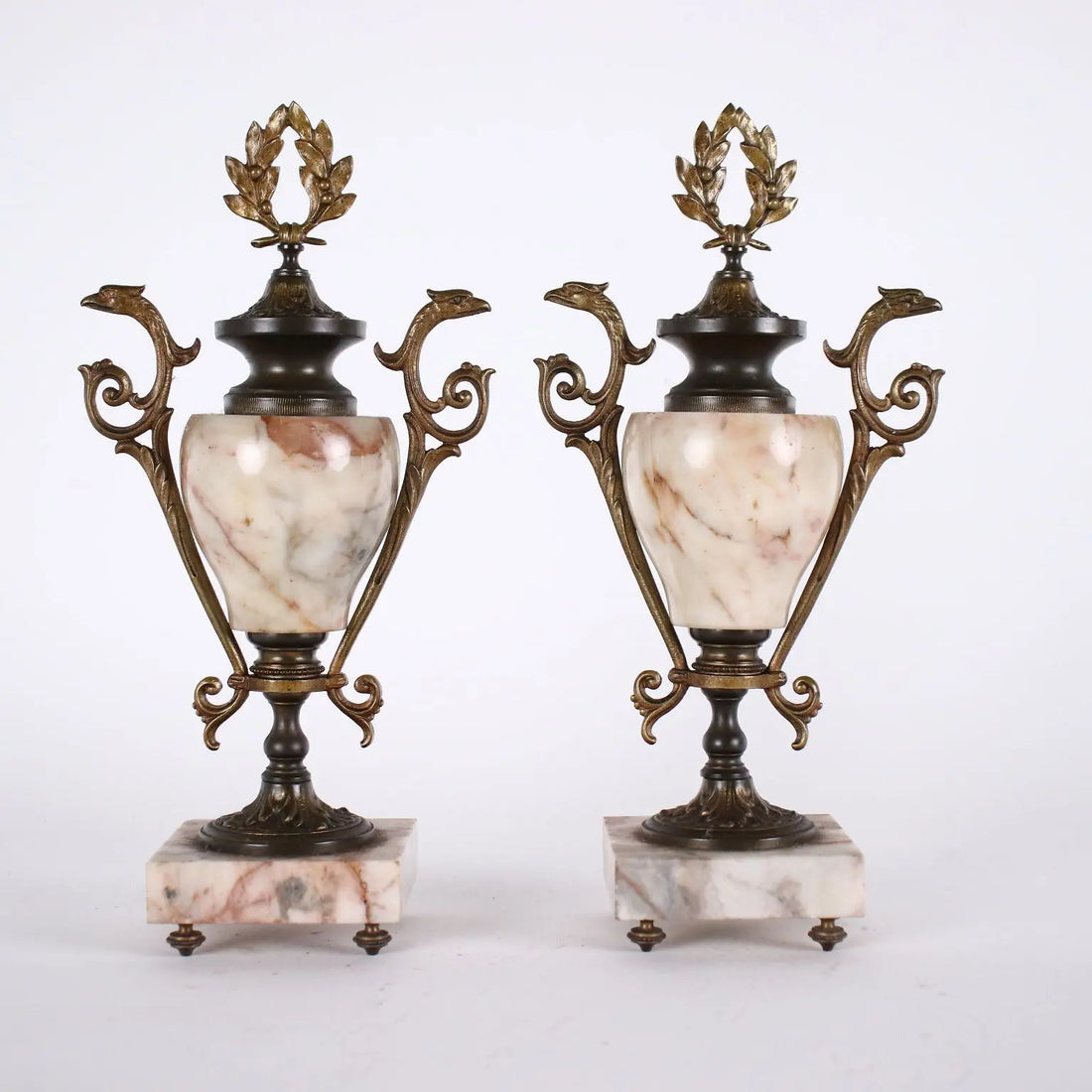 Antique Triptych Marble and Bronze Clock France XIX Century - France Second half of the 19th century | Antiques | Fancy Goods
