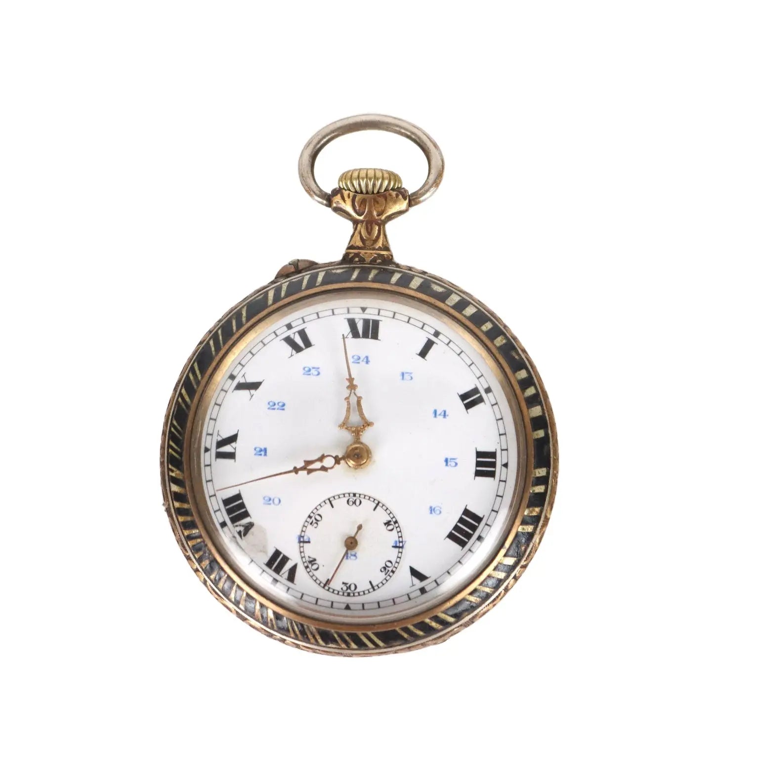 Pocket Watch Bronze France XX Century - France Mid 1900s | Antiques | Fancy Goods