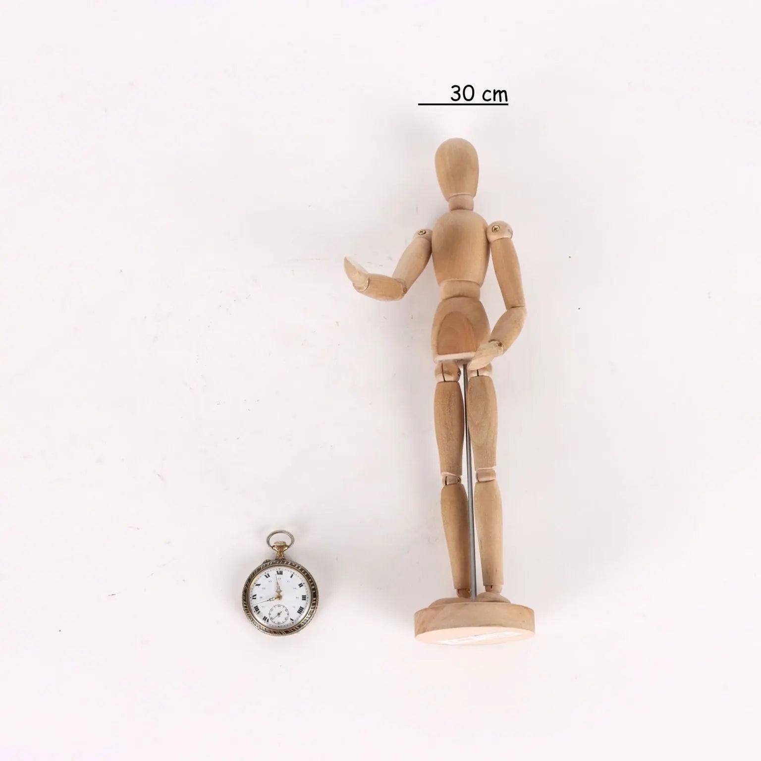 Pocket Watch Bronze France XX Century - France Mid 1900s | Antiques | Fancy Goods