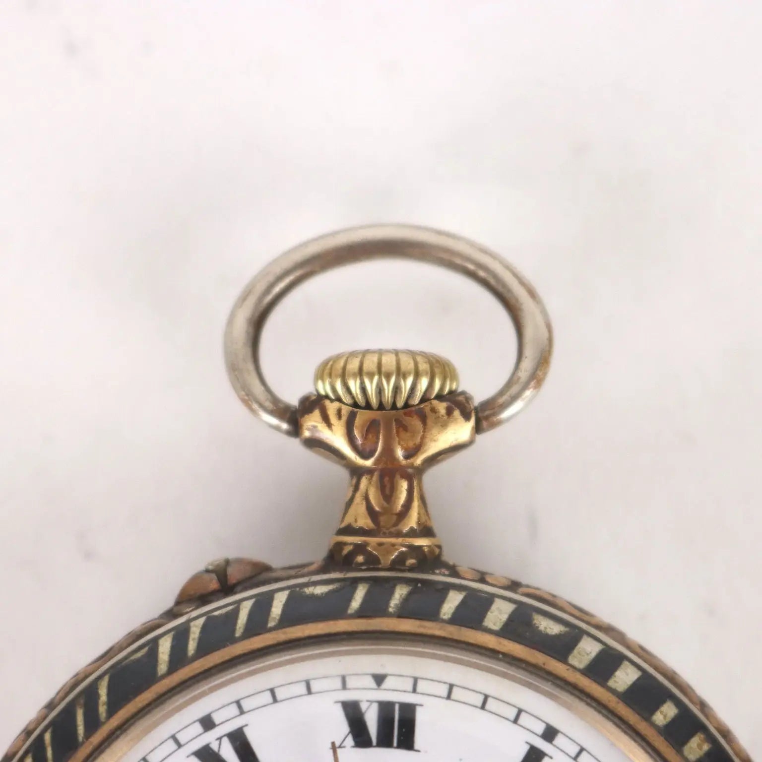 Pocket Watch Bronze France XX Century - France Mid 1900s | Antiques | Fancy Goods