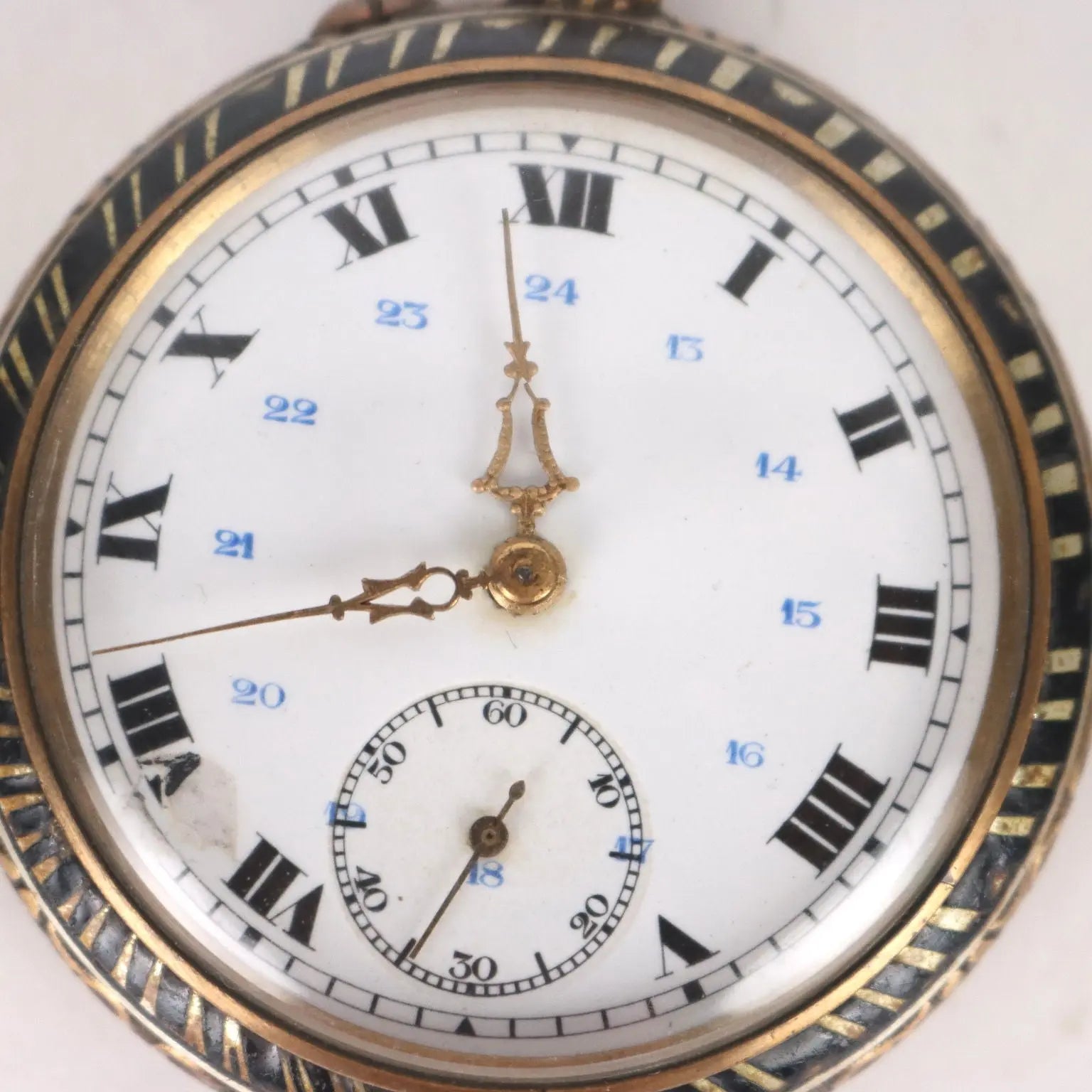 Pocket Watch Bronze France XX Century - France Mid 1900s | Antiques | Fancy Goods