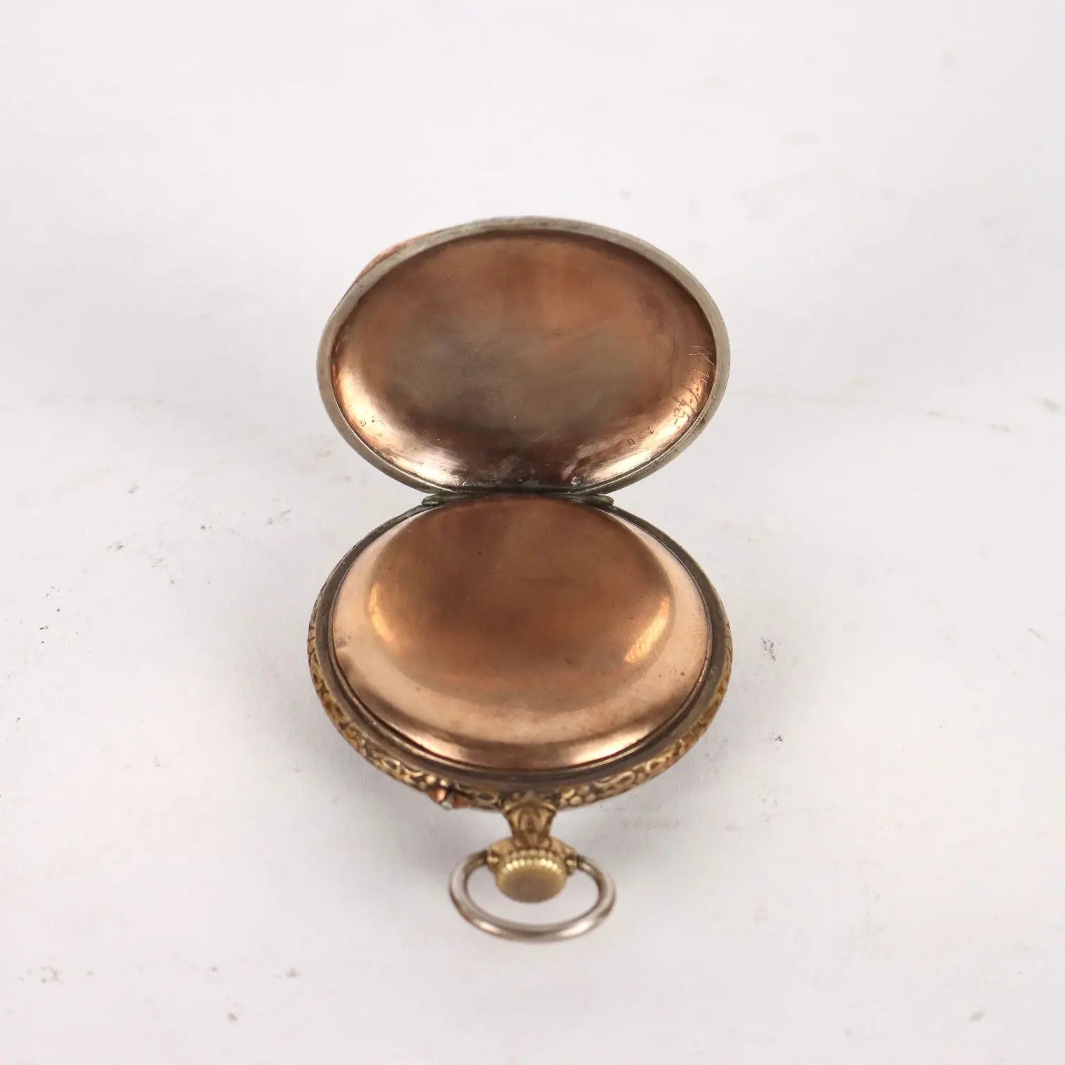 Pocket Watch Bronze France XX Century - France Mid 1900s | Antiques | Fancy Goods
