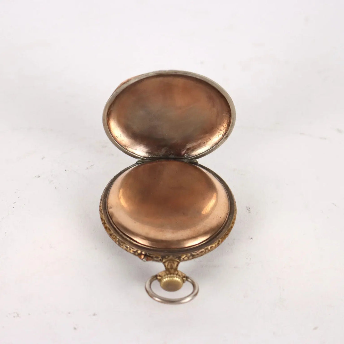 Pocket Watch Bronze France XX Century - France Mid 1900s | Antiques | Fancy Goods